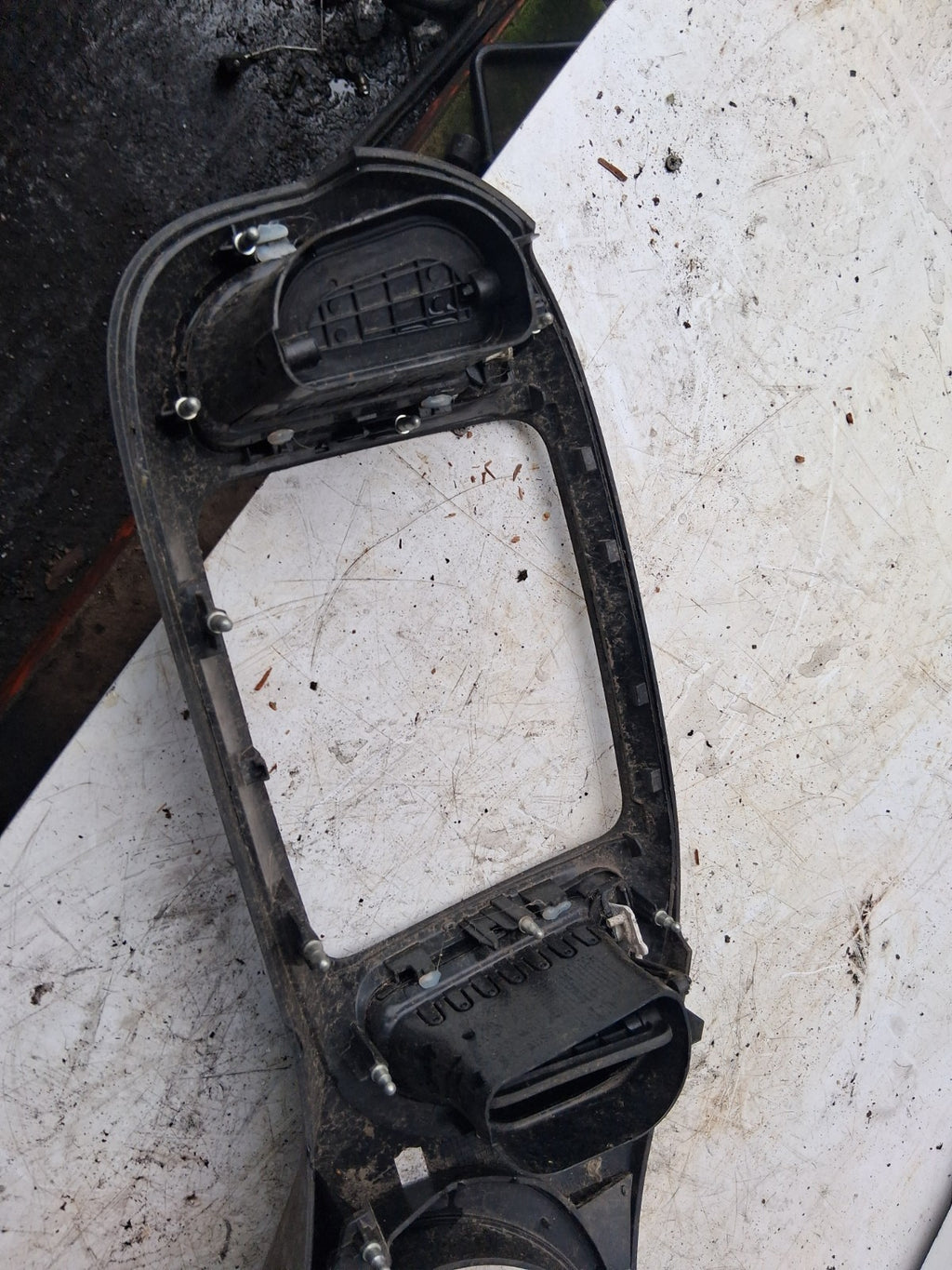2012 FIAT 500 LOUNGE MK1 FRONT DASHBOARD AIR VENT TRIM PANNEL 735526478