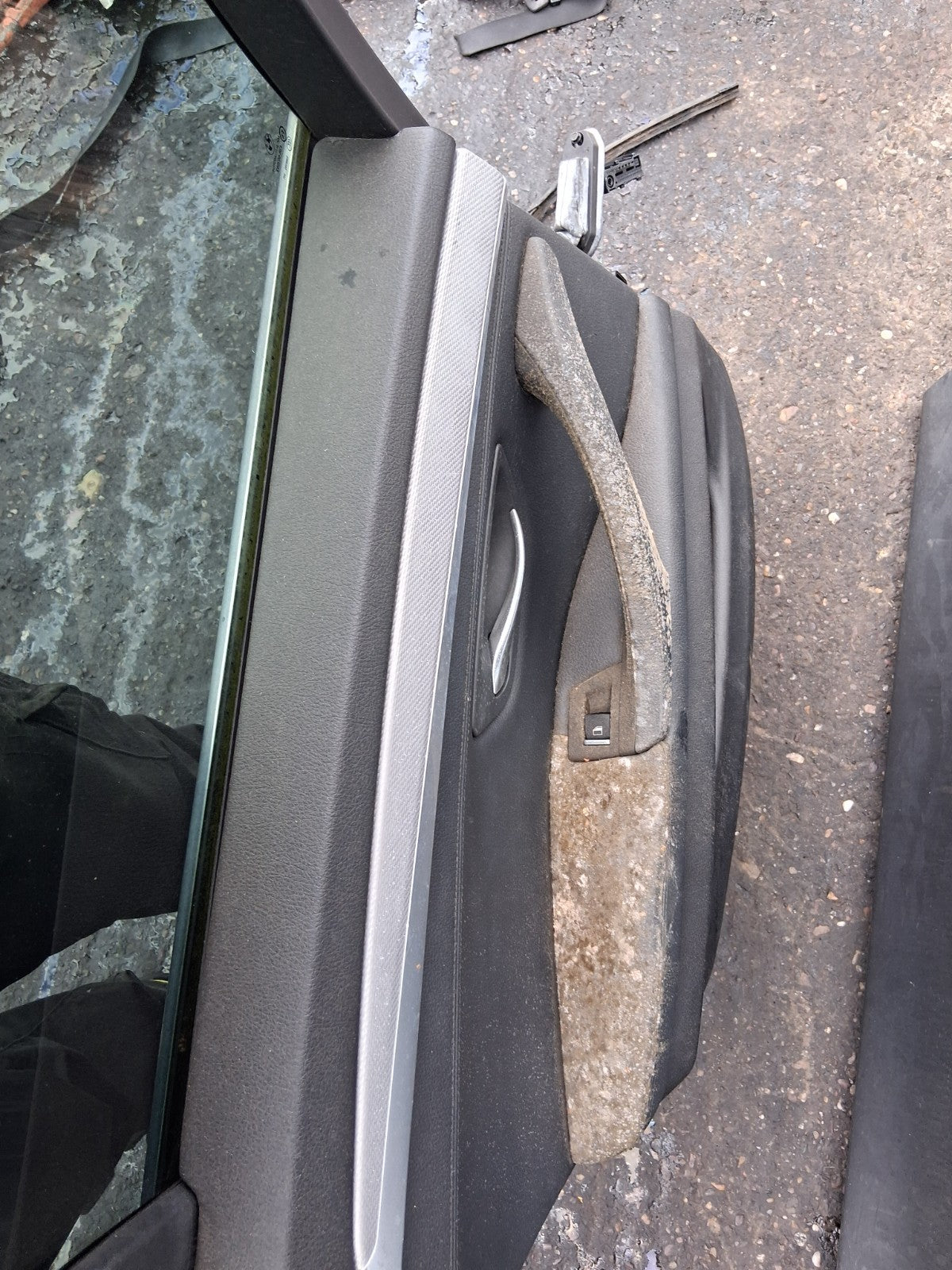 2010 BMW 5 SERIES F10 NSR PASSENGER SIDE REAR COMPLETE DOOR SPACE GREY A52