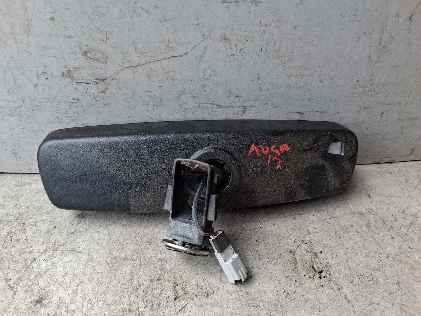 2013 FORD KUGA MK2 INTERIOR REAR VIEW MIRROR WITH COVER CV4417D568