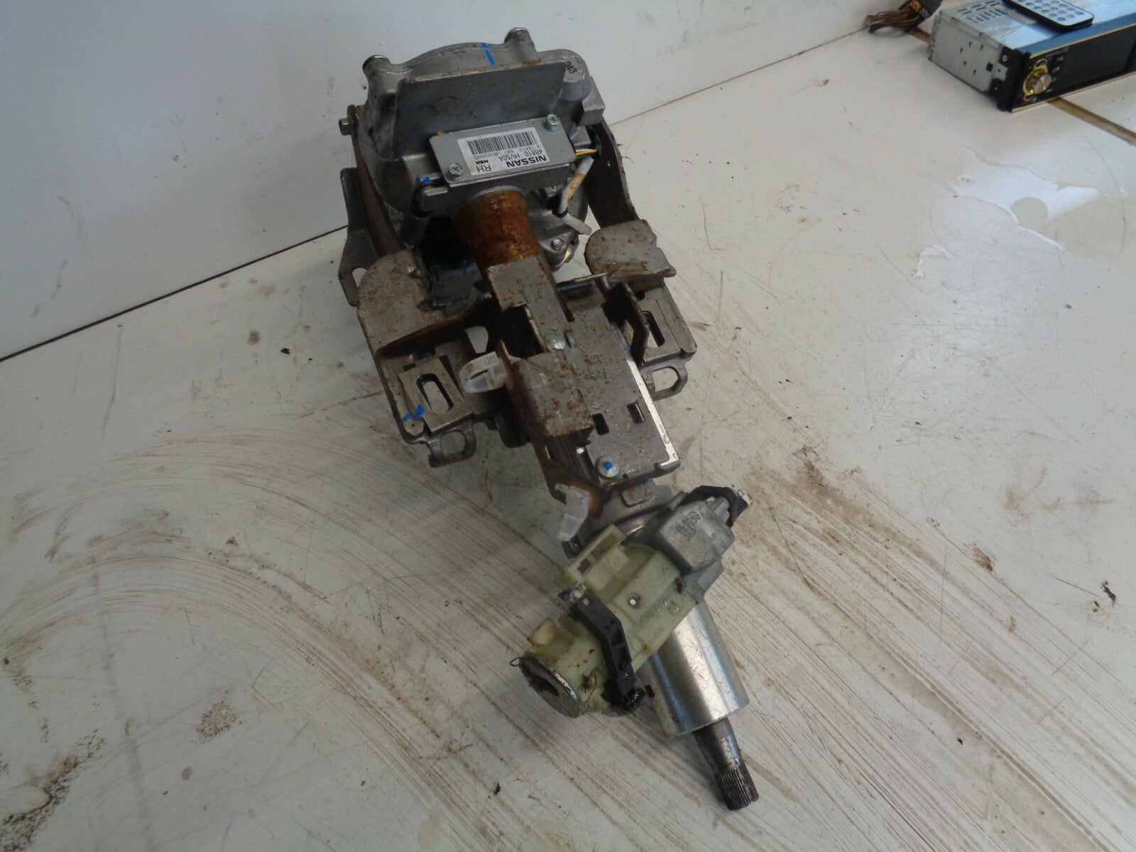 NISSAN QASHQAI J11 MK2 STEERING COLUMN DAMAGED 48810HV50A