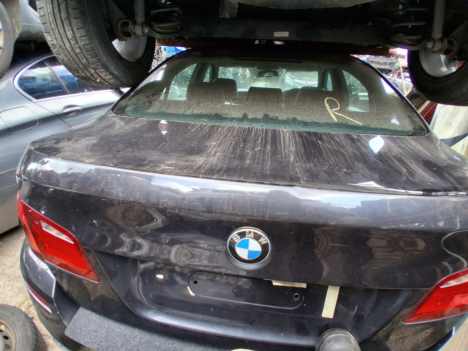 2012 BMW 5 SERIES F10 SALOON BARE TAILGATE BOOTLID SOPHISTO GREY II B90