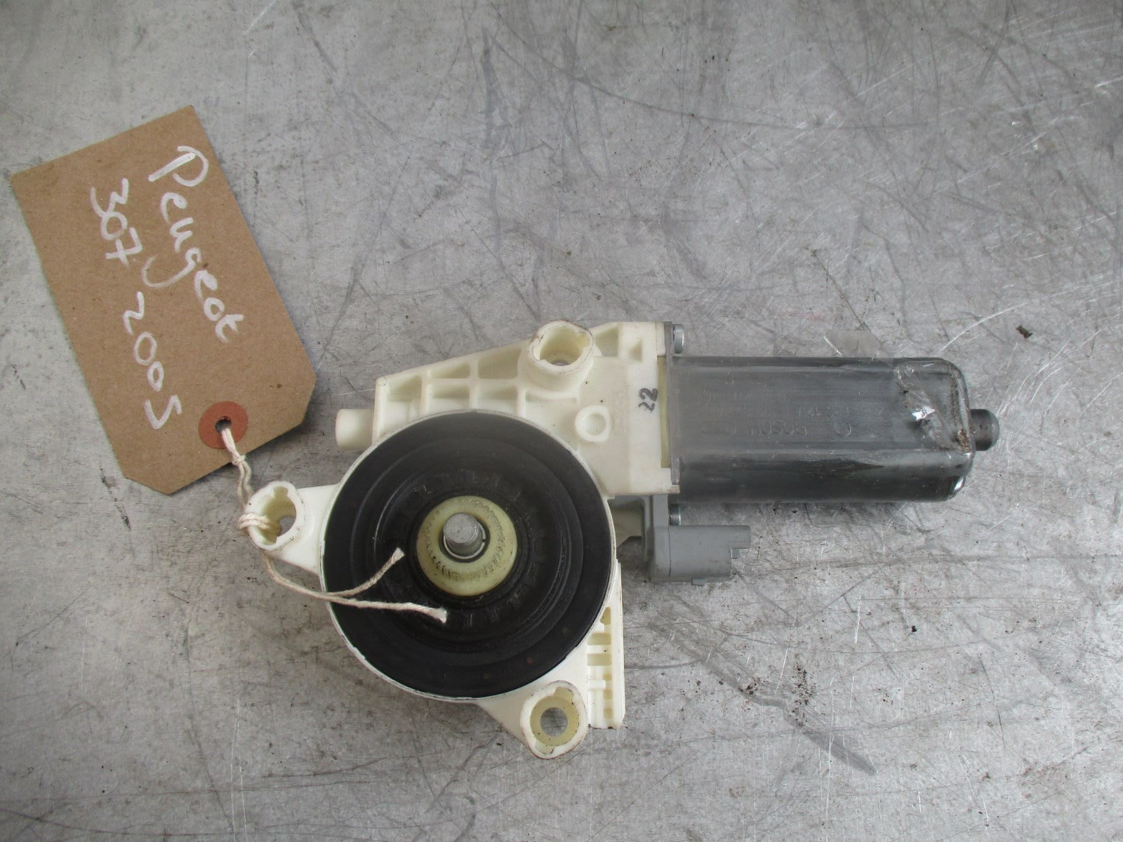 PEUGEOT 307 2005 OSF DRIVERS SIDE FRONT ELECTRIC WINDOW MOTOR 9634457380