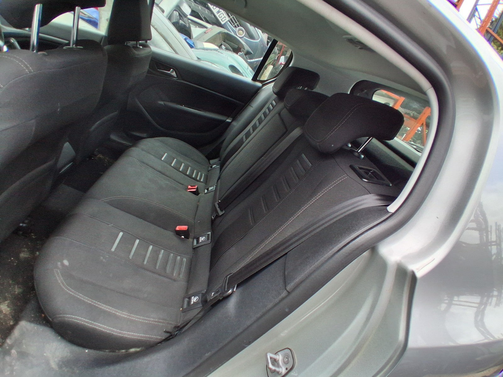 2014 PEUGEOT 308 MK2 HATCH REAR COMPLETE BACK AND BENCH SEAT