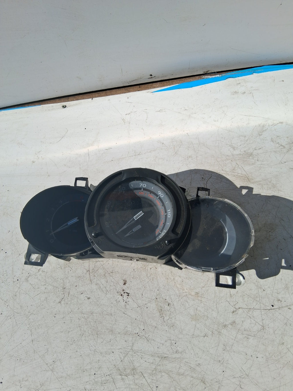 2012 CITROEN DS3 SPEEDOMETRE / INSTRUMENT CLUSTER A2C53393142