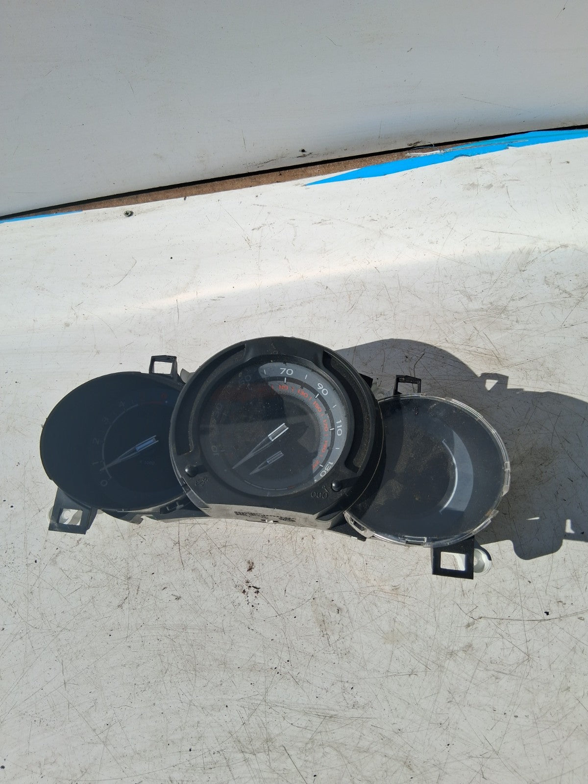 2012 CITROEN DS3 SPEEDOMETRE / INSTRUMENT CLUSTER A2C53393142