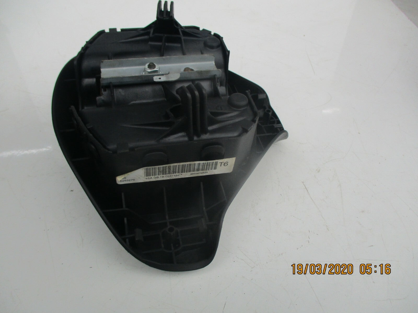 PEUGEOT 307 2006 3 SPOKE STEERING AIRBAG AIR BAG ASSEMBLY UNIT 96556746ZR