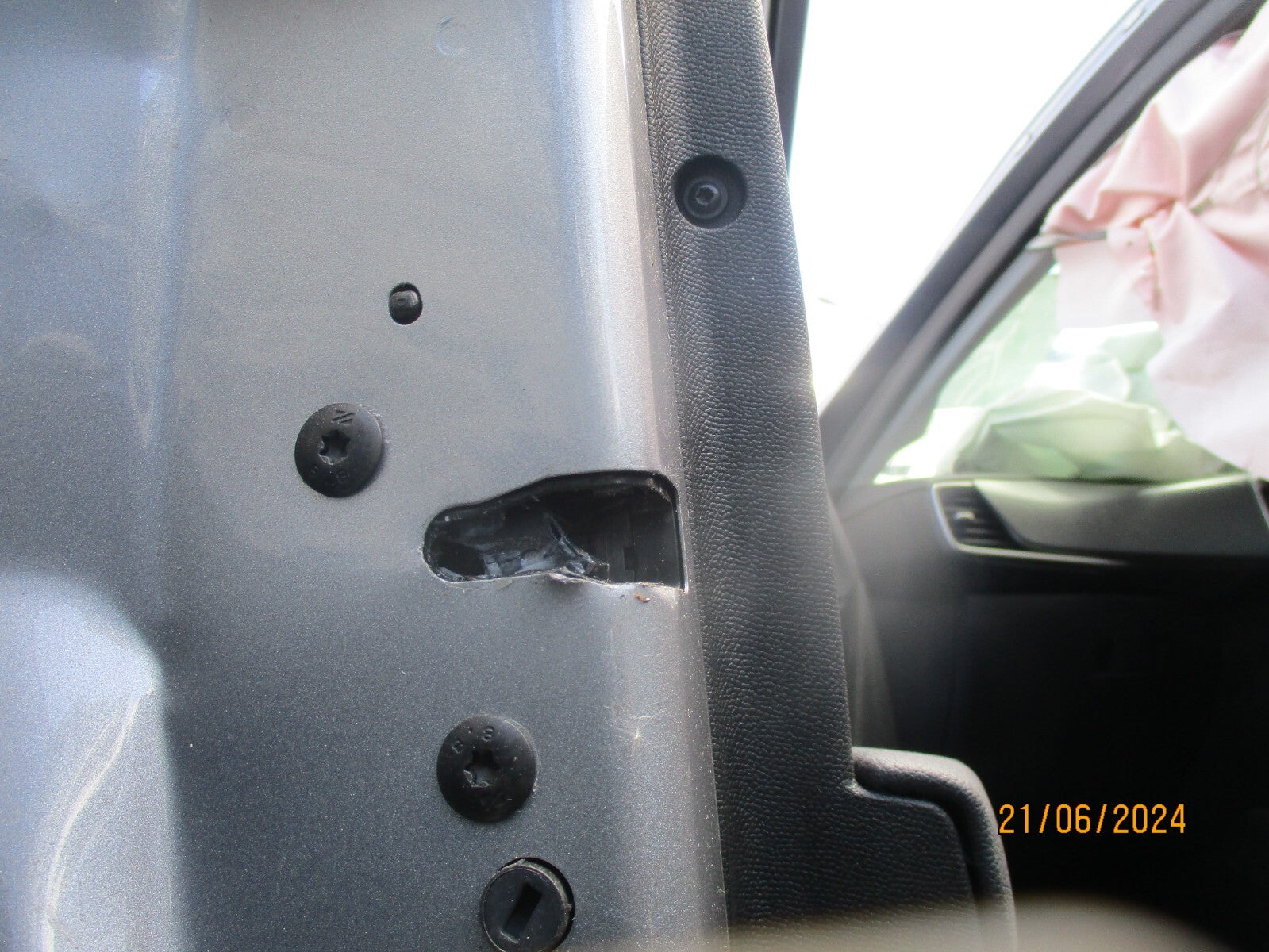 VAUXHALL MOKKA B MK2 2022 NSF PASSENGER SIDE FRONT DOOR LOCK MECHANISM
