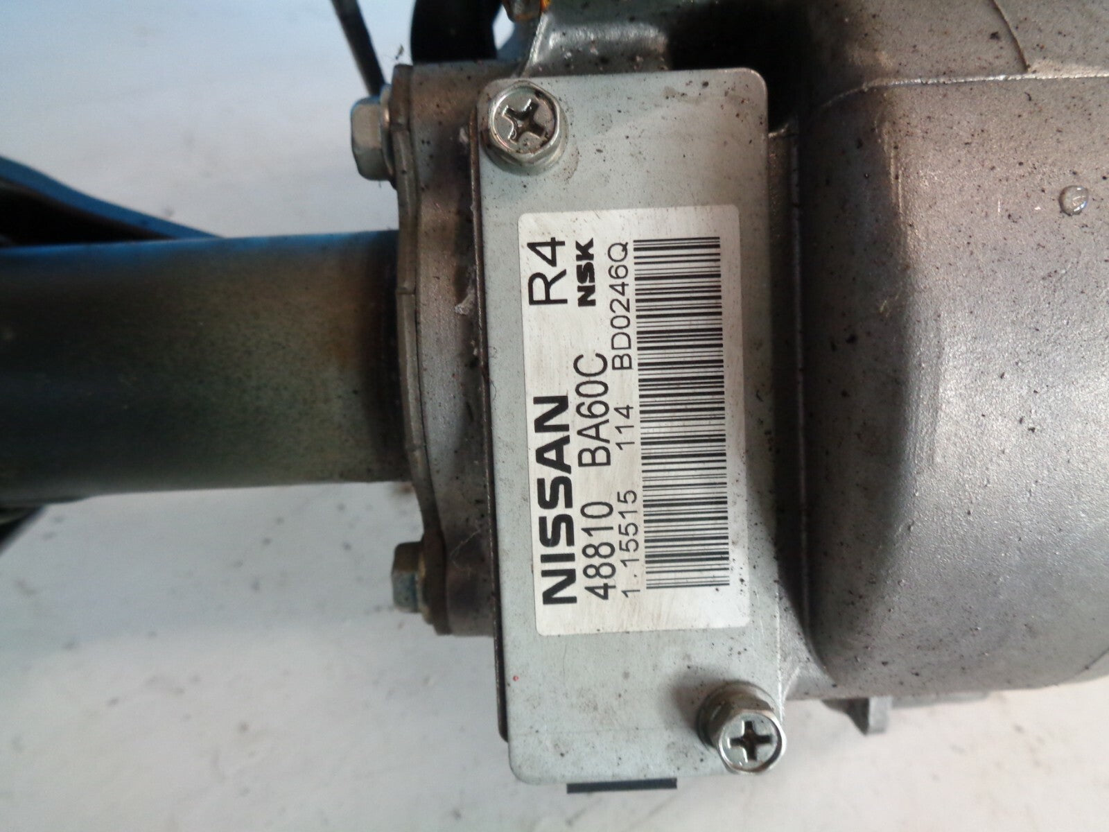 NISSAN JUKE 2015 1.5 DIESEL POWER STEERING COLUMN 48810BA60C