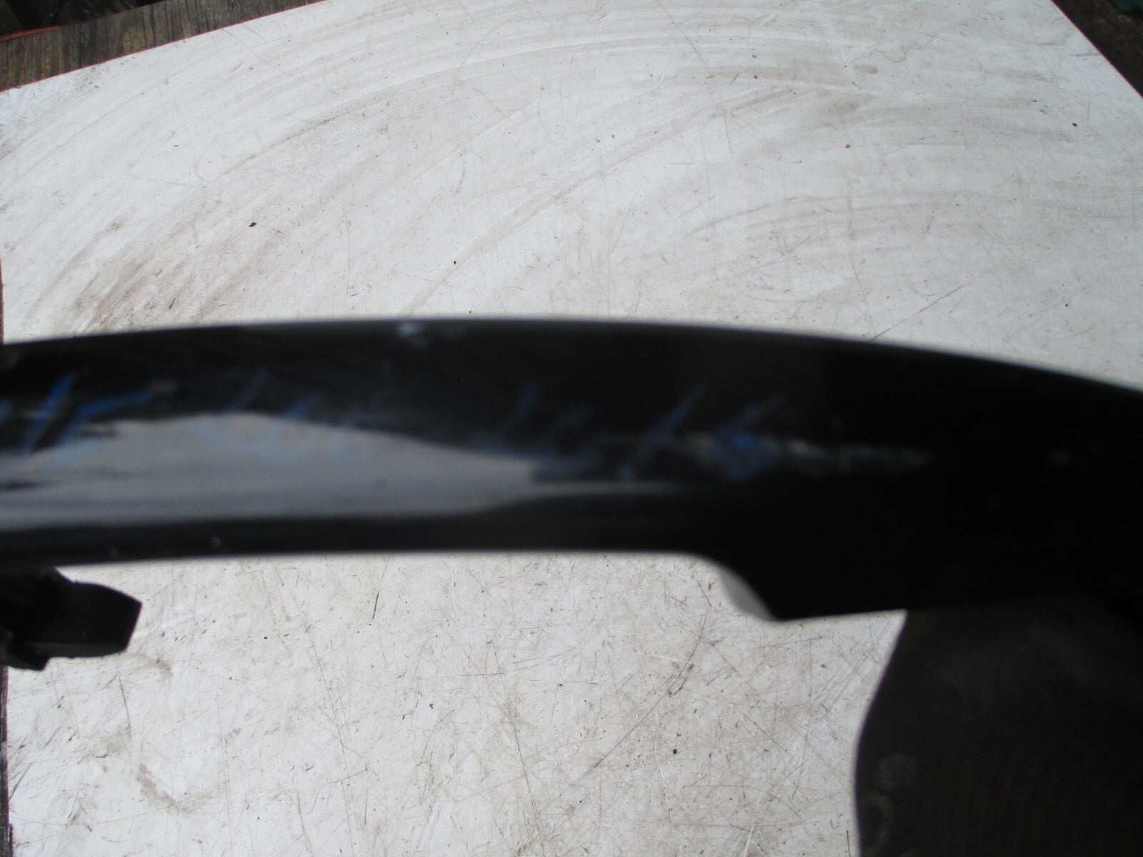 PEUGEOT 208 2016 NSF PASSENGER SIDE FRONT DOOR HANDLE ONLY BLACK 96816347