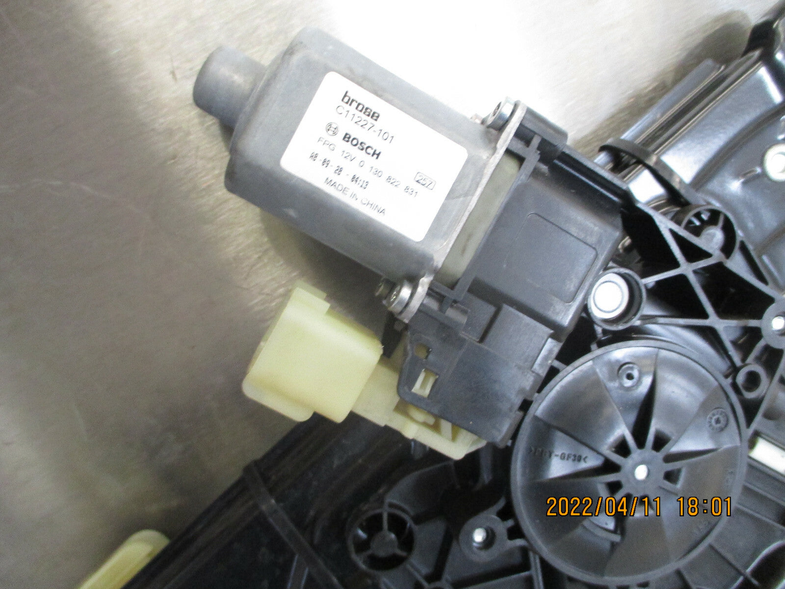 2019 FORD MONDEO MK5 OSF DRIVER SIDE FRONT WINDOW REGULATOR AND MOTOR