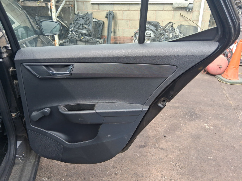 2020 SKODA FABIA MK3 NJ HATCHBACK OSR DRIVER SIDE REAR RIGHT DOOR CARD PANEL