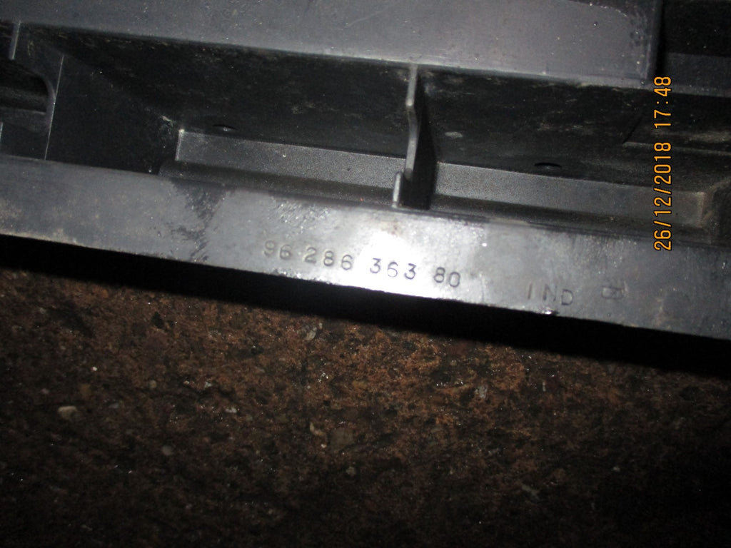 PEUGEOT 206 2003 FRONT BUMPER IMPACT BAR REINFORCEMENT BAR 9628636380