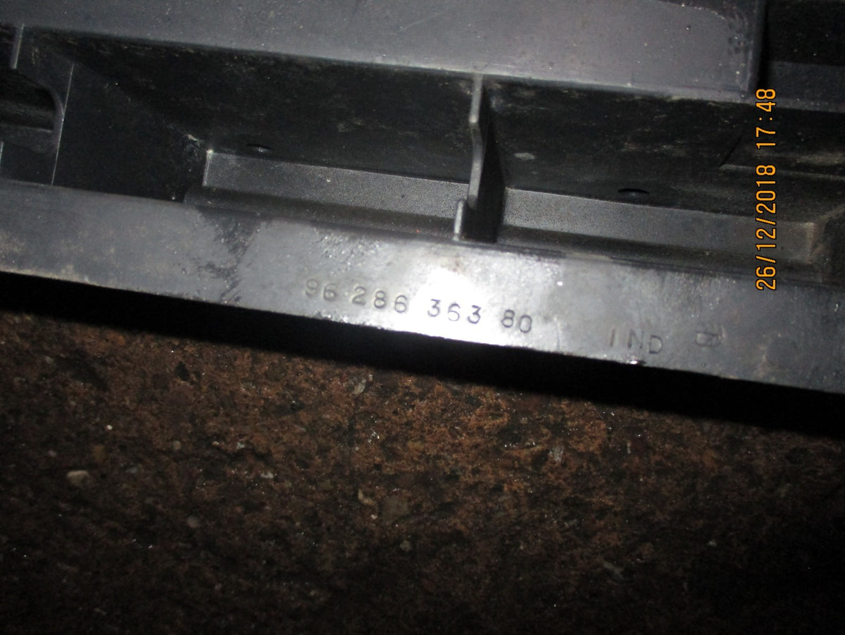 PEUGEOT 206 2003 FRONT BUMPER IMPACT BAR REINFORCEMENT BAR 9628636380