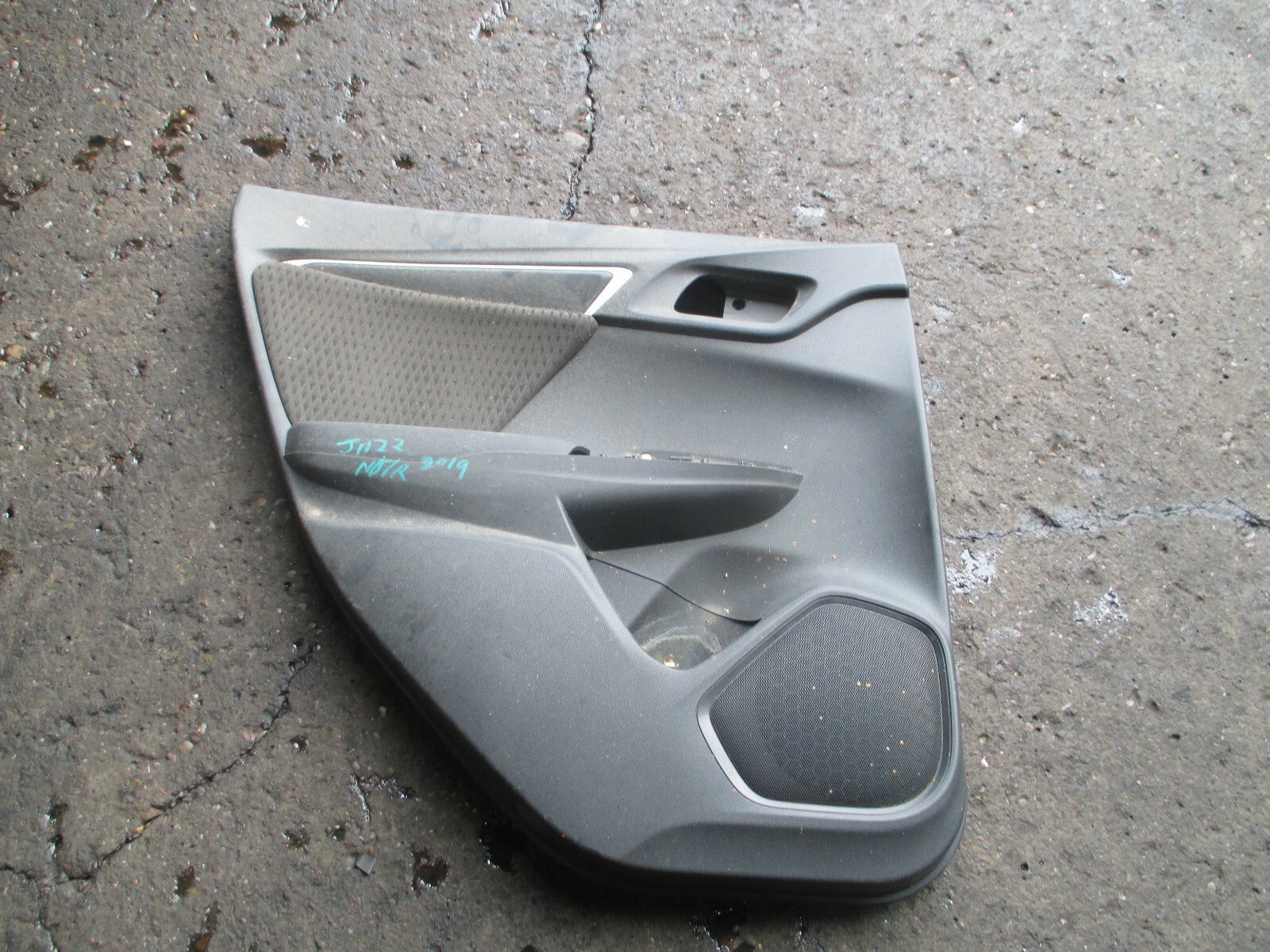 HONDA JAZZ MK4 2019 NSR PASSENGER SIDE REAR DOORCARD