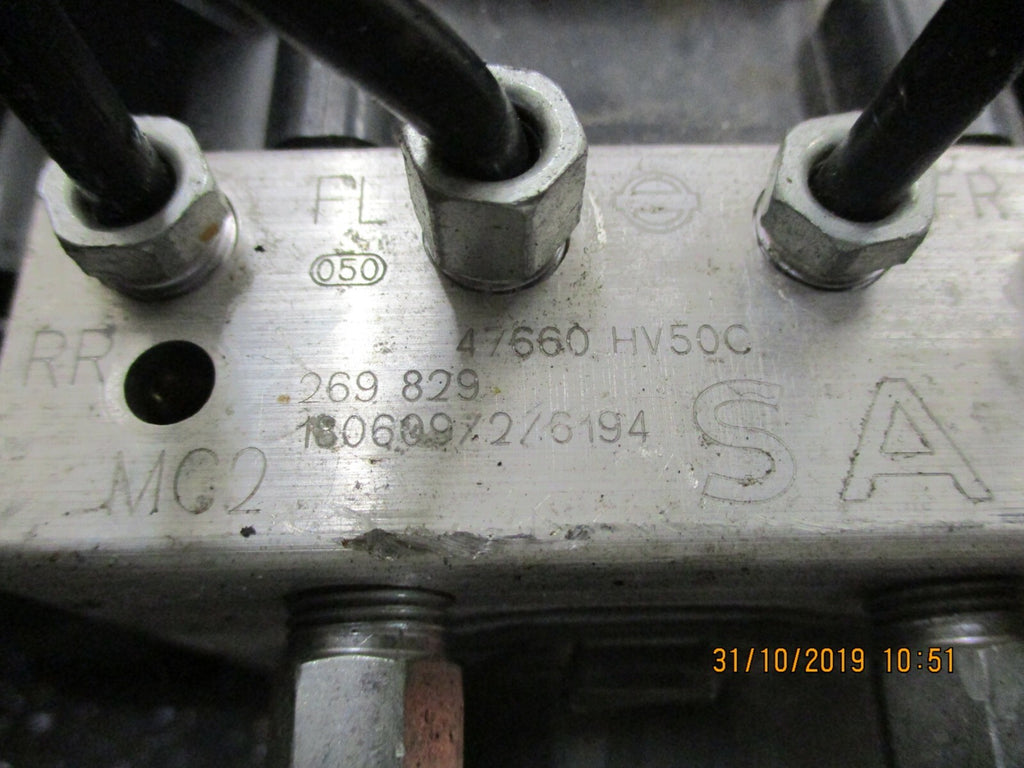NISSAN QASHQAI J11 MK2 1.2 PETROL ABS BRAKE PUMP CONTROL MODULE 0265956487 SA