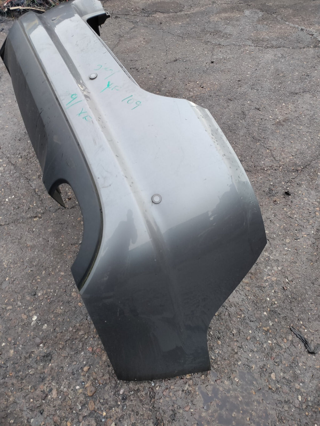 2009 JAGUAR XF X250 REAR COMPLETE BUMPER PDC SENSOR