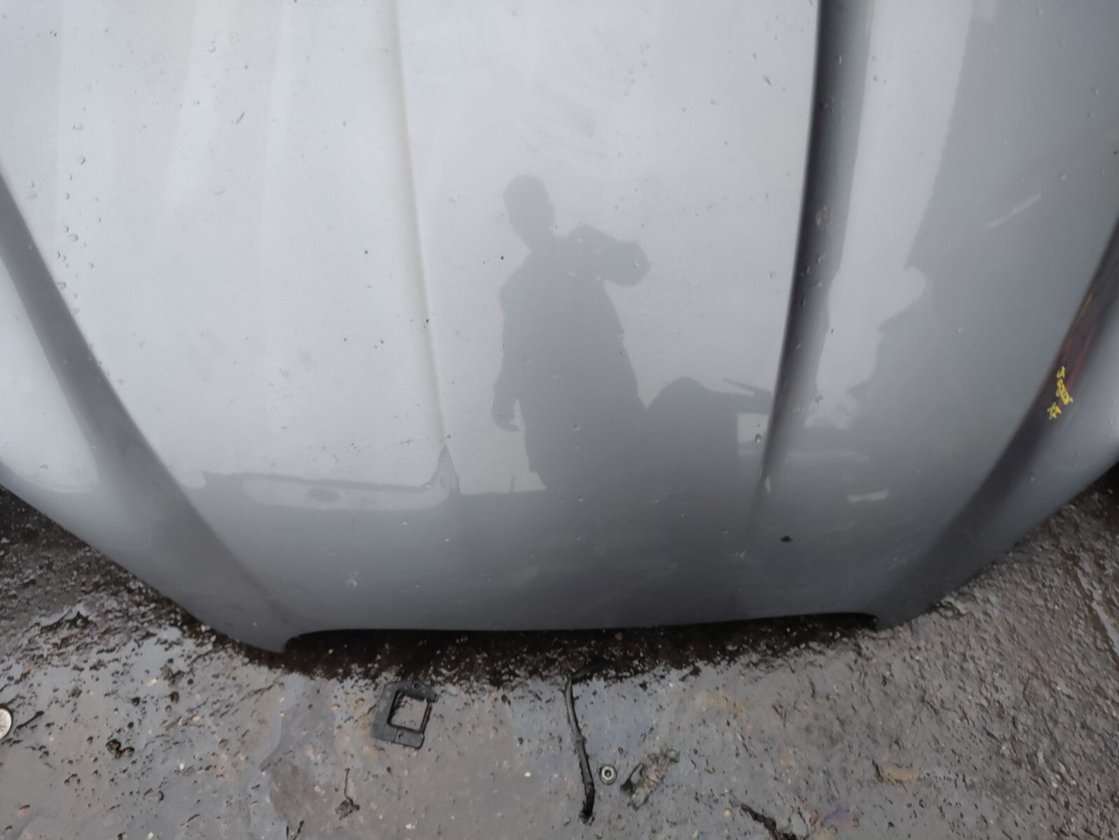 2009 JAGUAR XF X250 FRONT BONNET HOOD PANEL SILVER