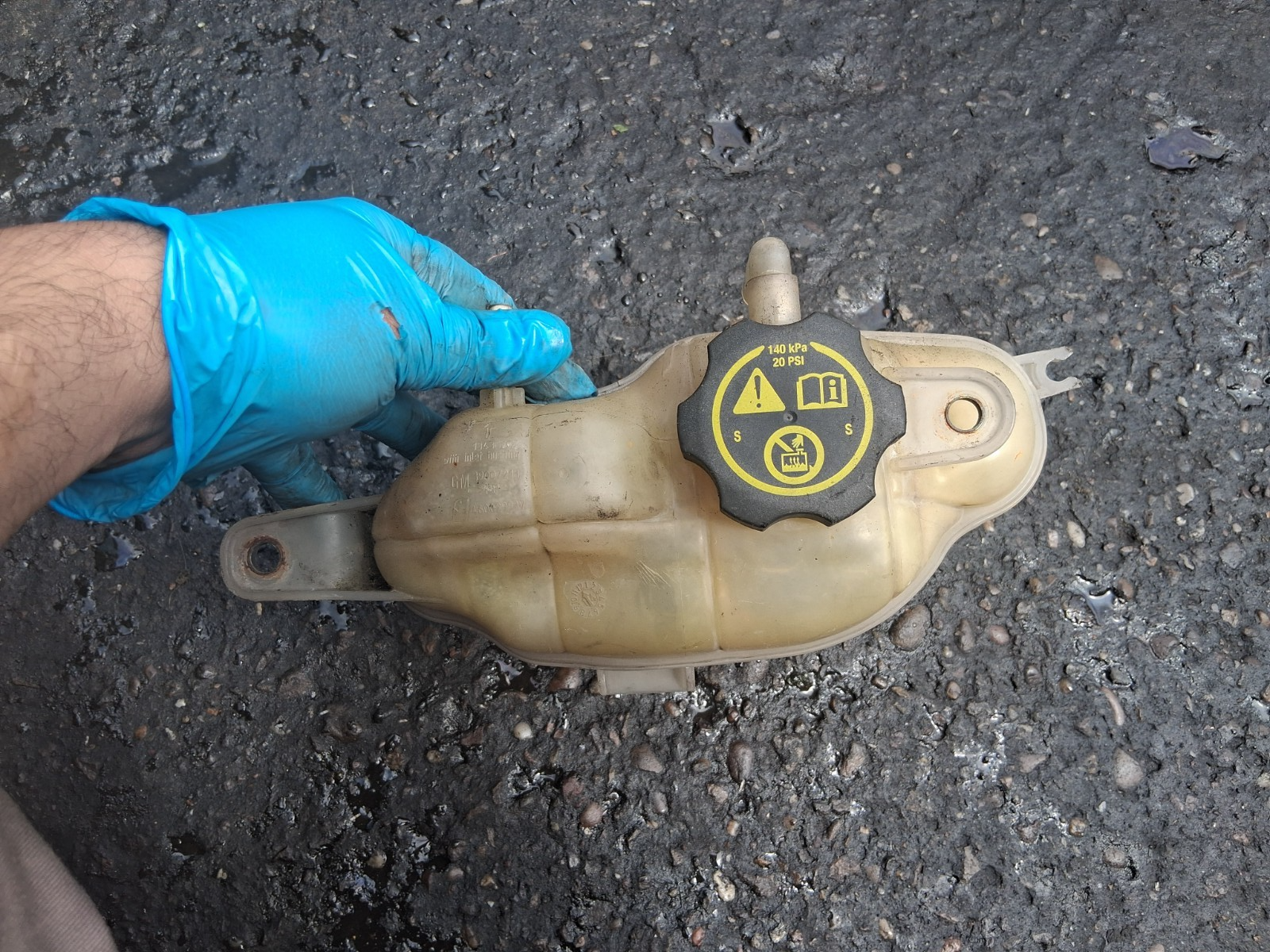 2014 FORD FIESTA MK7 COOLANT WATER EXPANSION TANK 39007213