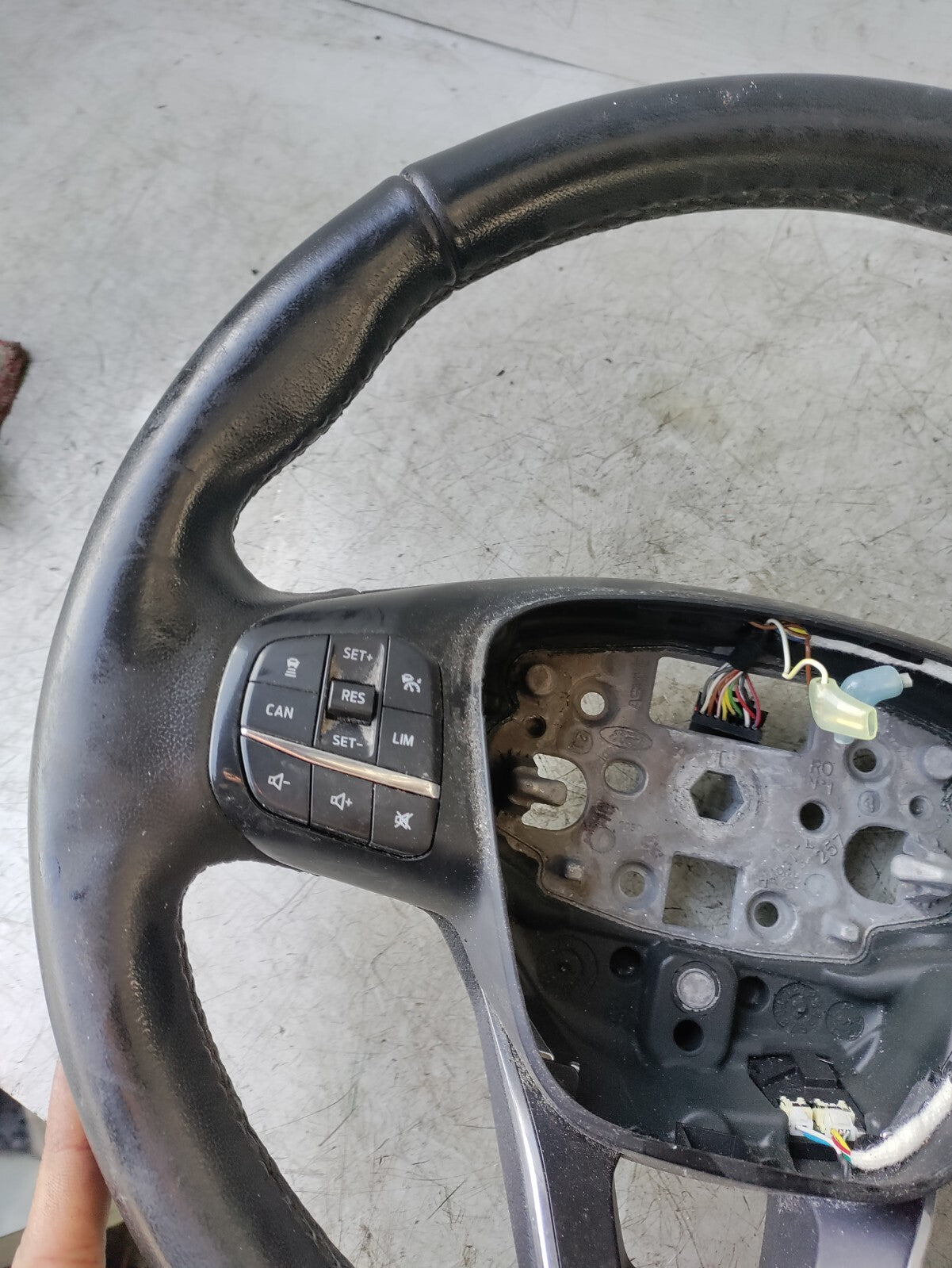 2021 FORD TRANSIT MK8 MULTIFUNCTION STEERING WHEEL KK313600AC3ZHE