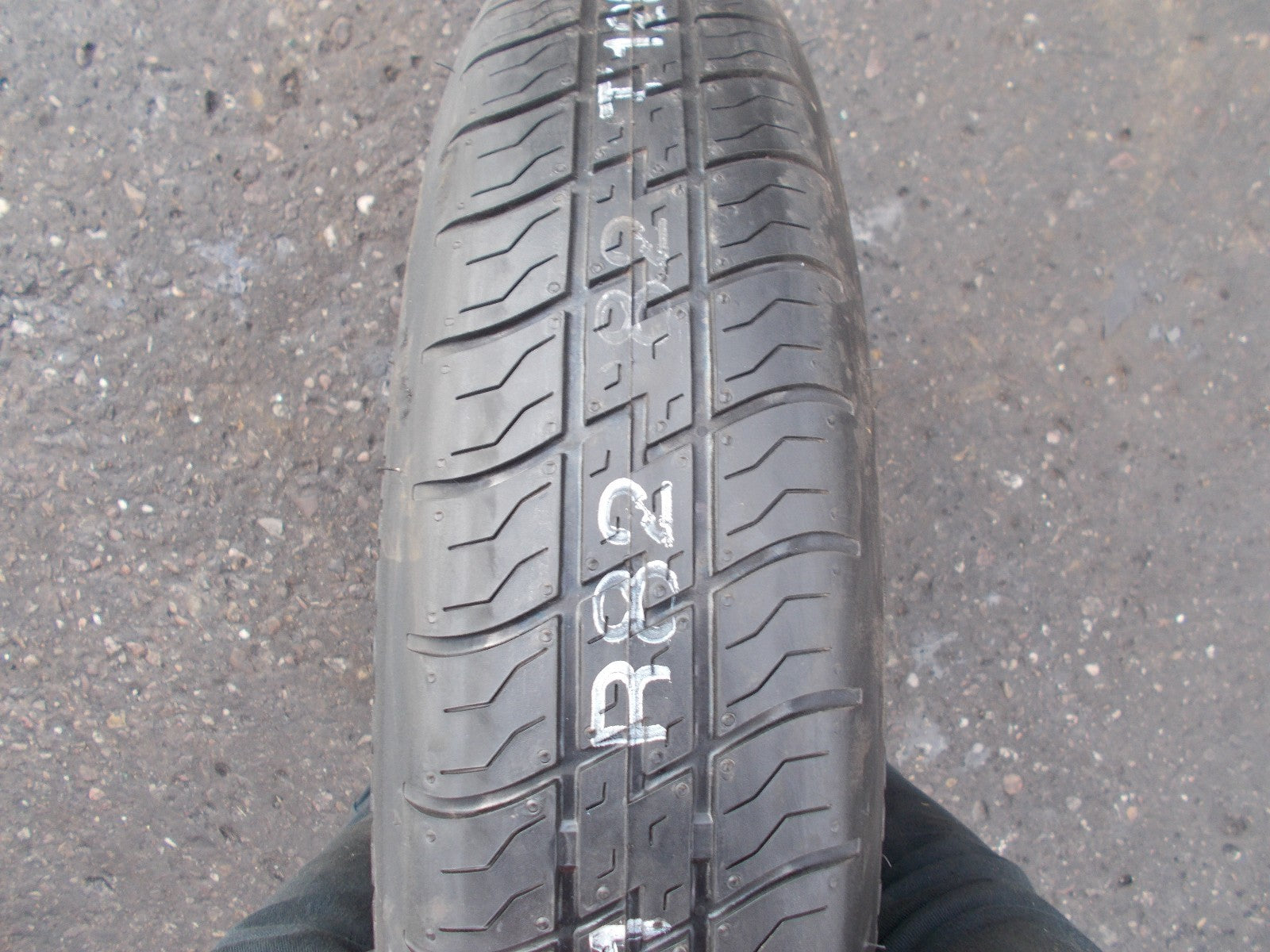 FORD FOCUS HANKOOK 5 STUD 16 INCH SPARE STEEL WHEEL 125/85 R16 1S71MH 09345