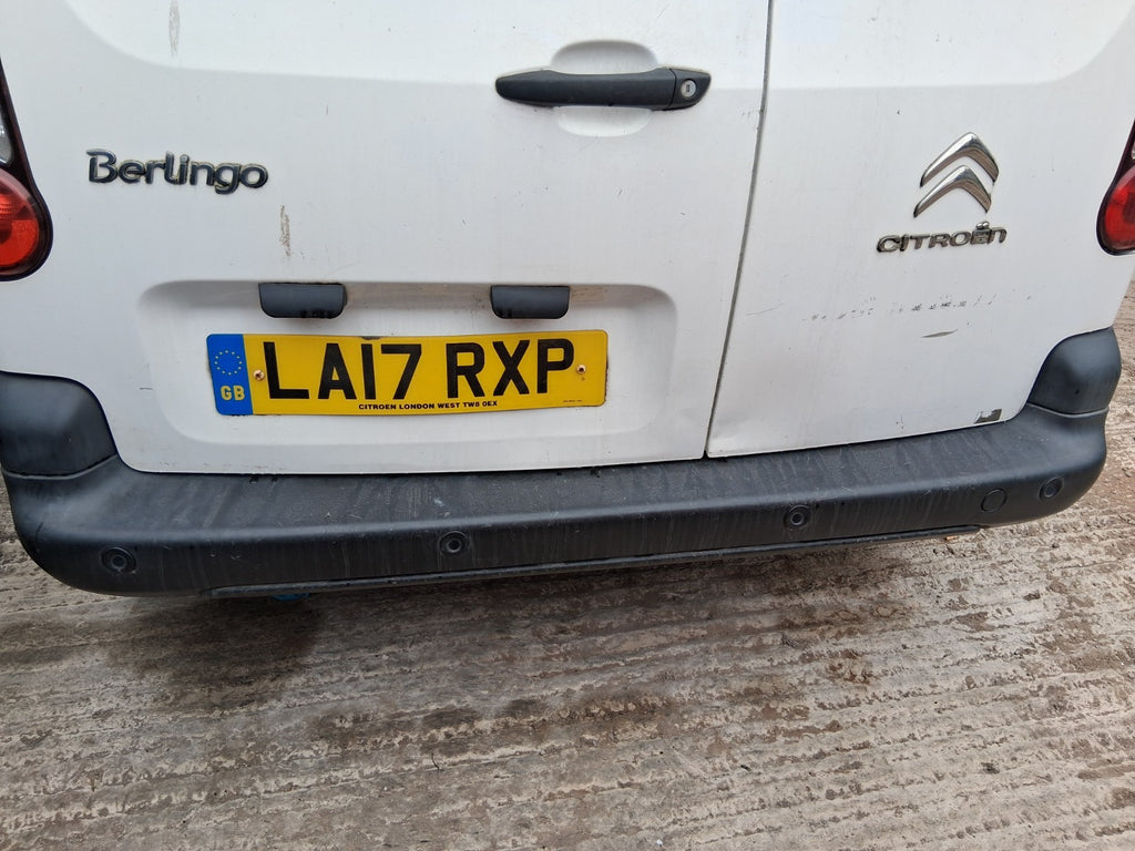 2017 CITROEN BERLINGO MK2 COMLEPTE REAR BUMPER WITH PDC SENSORS