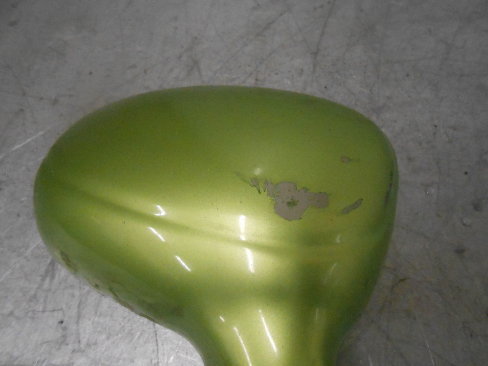 DAEWOO MATIZ M150 (MK1) 2004 OS DRIVER SIDE MANUAL ADJUST DOOR WING MIRROR GREEN
