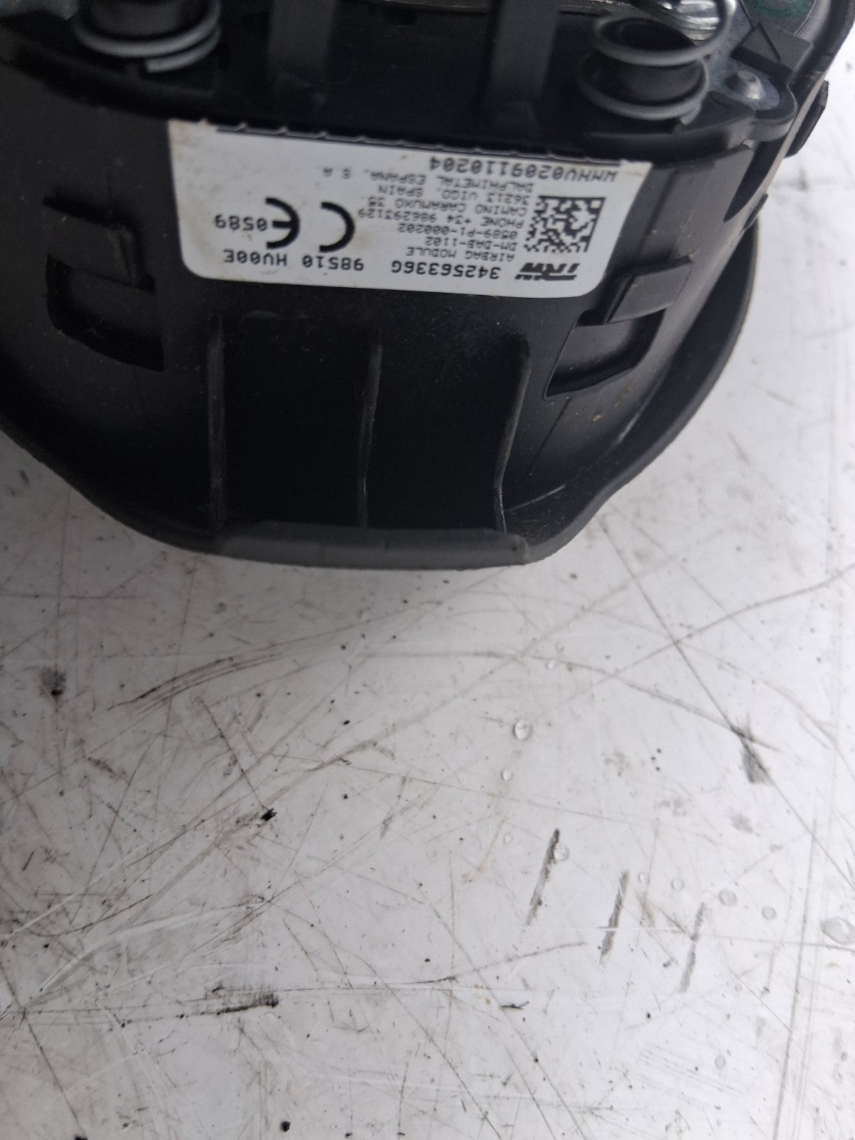 2020 NISSAN QASHQAI STEERING WHEEL AIRBAG 34236210B