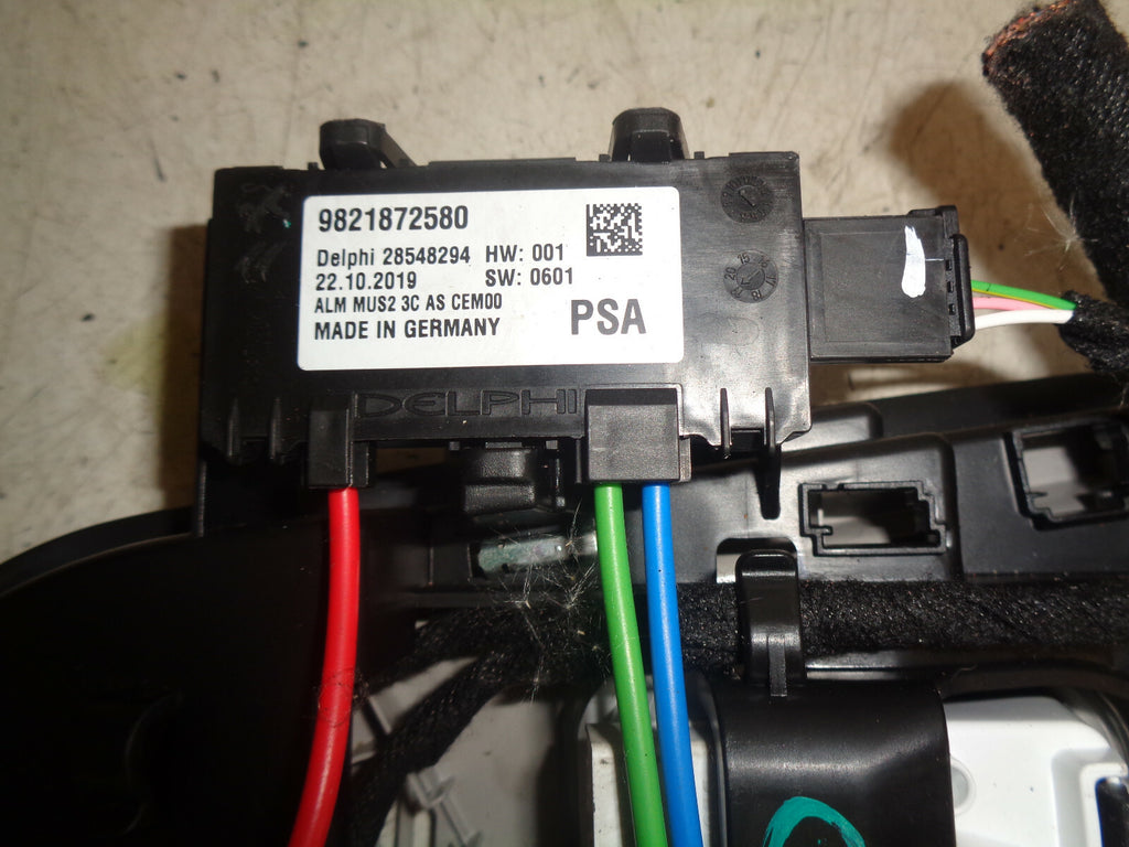 CITROEN C5 AIRCROSS 2019 INTERIOR ROOF CEILING SWITCH PANEL MAP READING