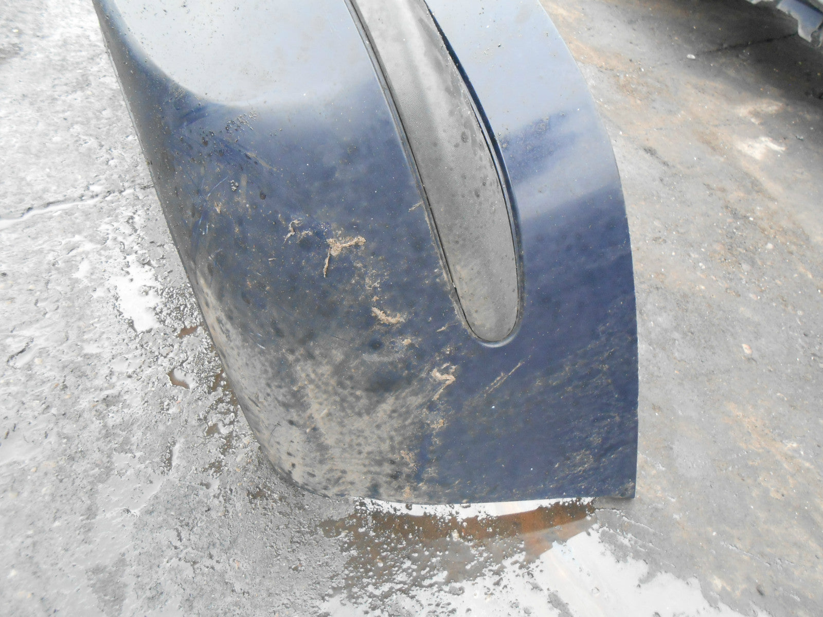 VAUXHALL ZAFIRA A 2001 REAR BUMPER DARK BLUE