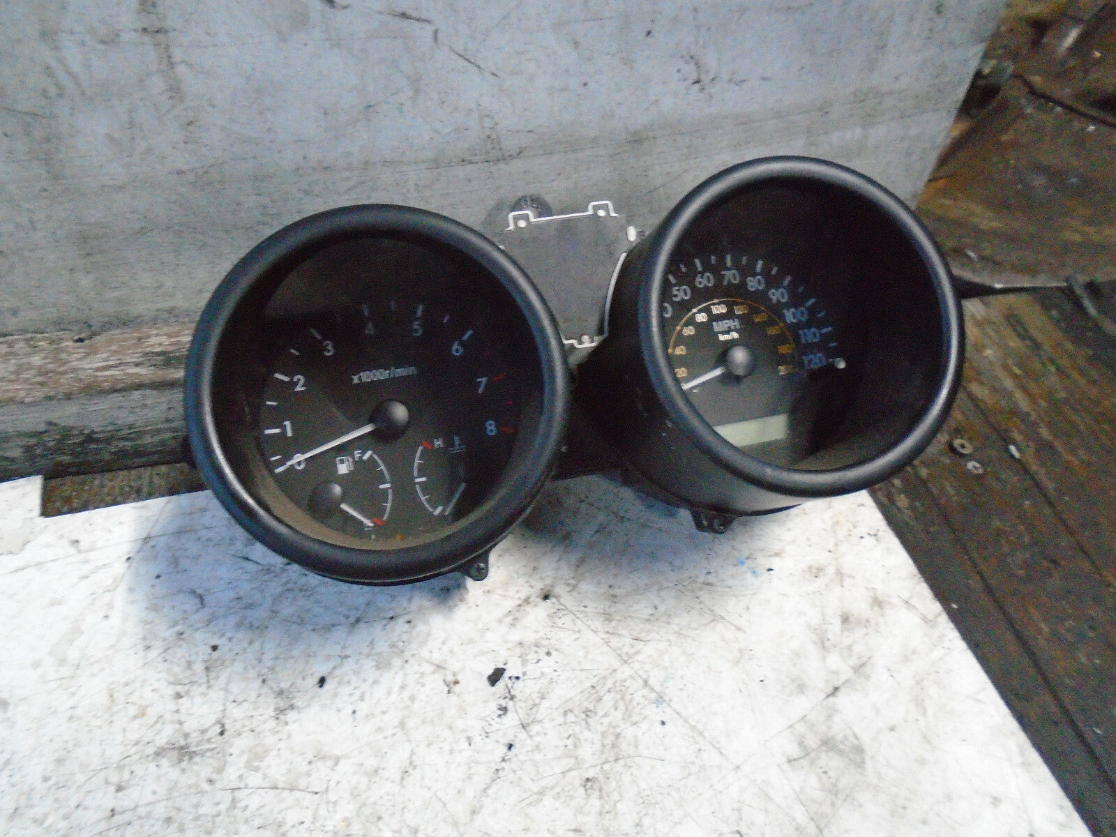 CHEVROLET KALOS 2007 1.2 PETROL SPEEDO INSTRUMENT CLUSTER 96426343 MD7C200215  -