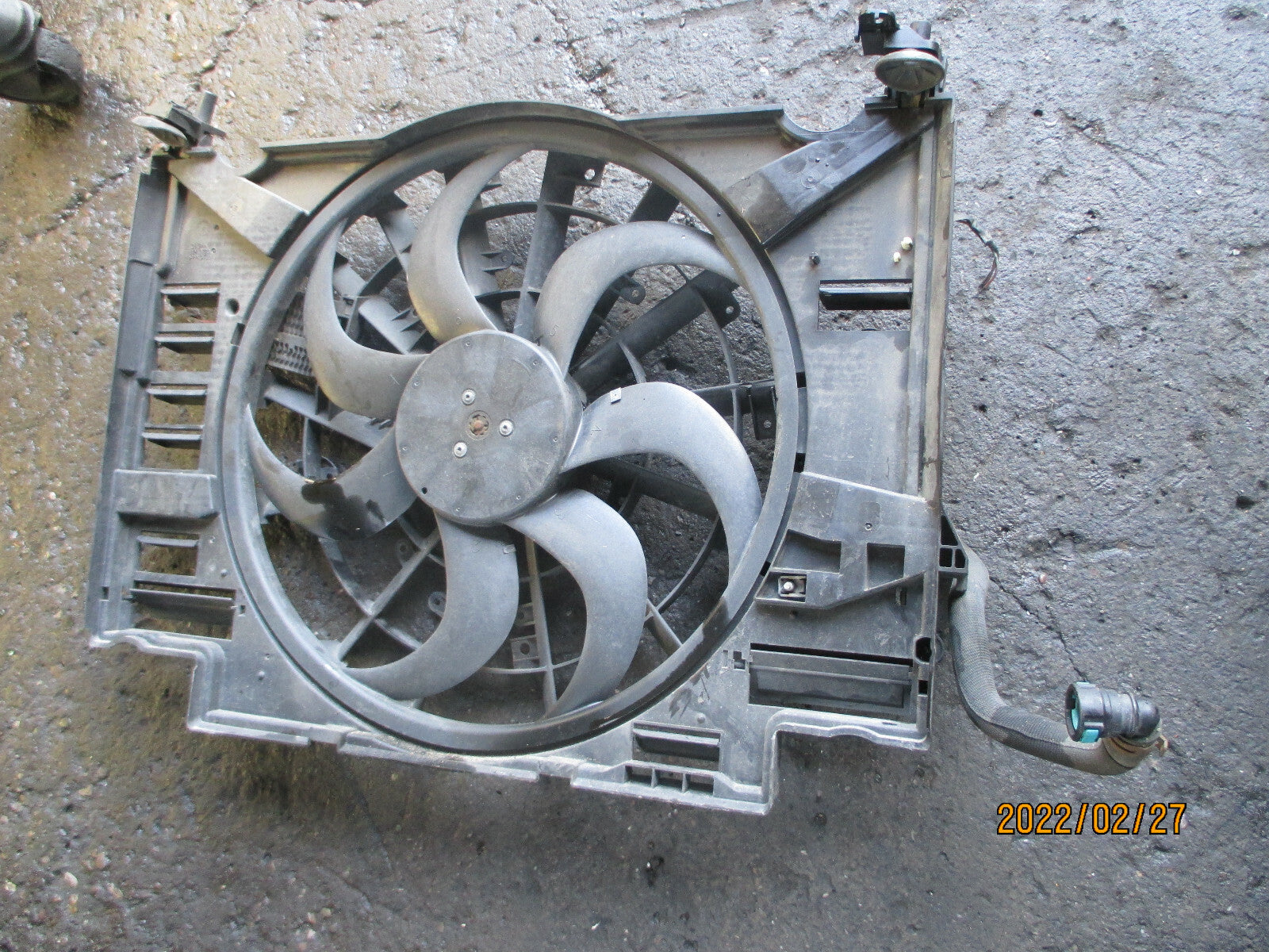 2015 JAGUAR XE 2.0 DIESEL FRONT RADIATOR VISCOUS FAN GX738C607AD