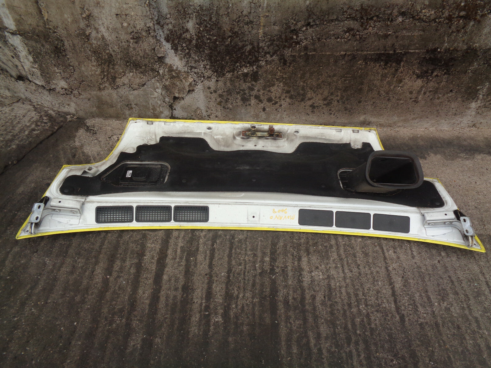 VAUXHALL MOVANO MK1 2008 FRONT COMPLETE BONNET HOOD YELLOW