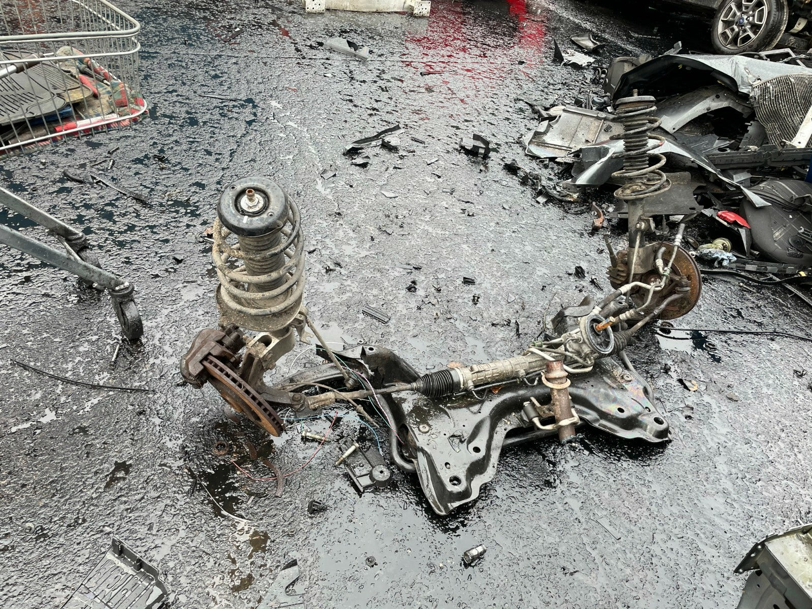CITROEN BERLINGO MK2 2015 1.6 HDI AUTO FRONT CRADLE LEG SUSPENSION SUB FRAME