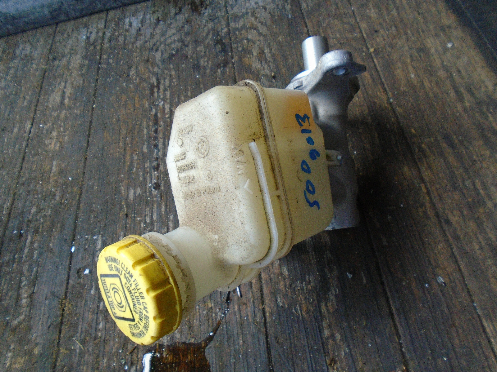 FIAT 500 2013 1.2 PETROL BRAKE MASTER CYLINDER 32069666