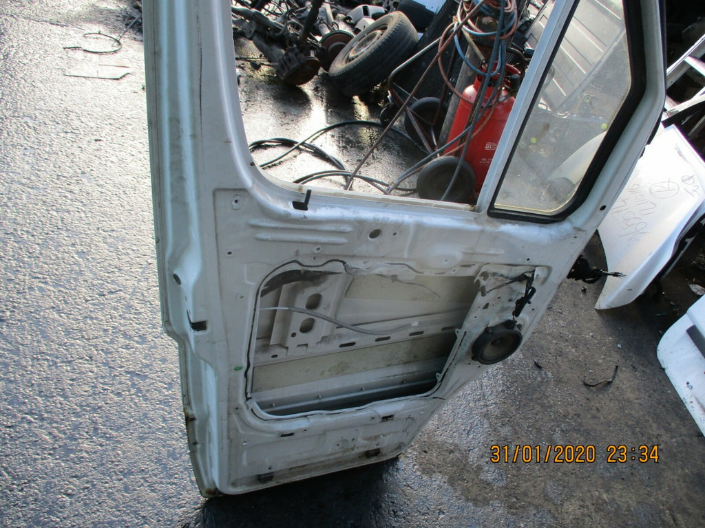 MERCEDES SPRINTER W906 2014 MK2 NSF PASSENGER SIDE FRONT DOOR WHITE DAMAGED