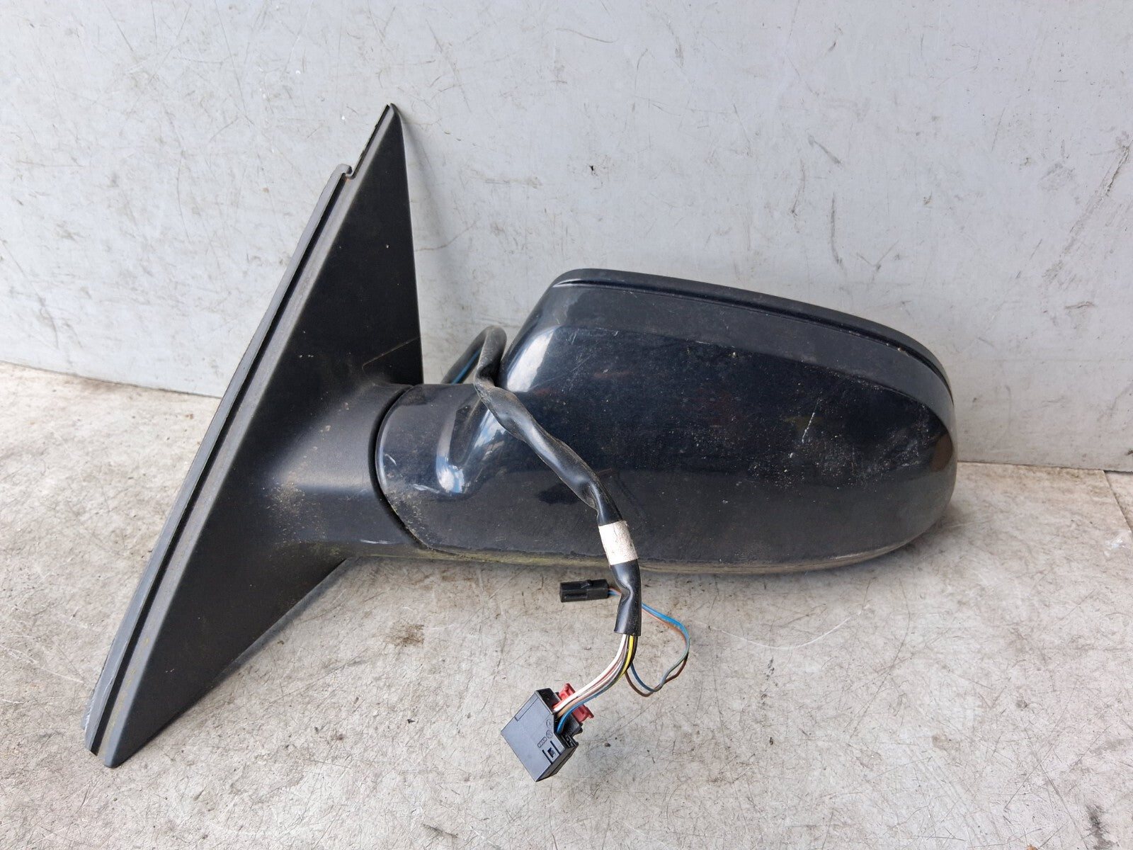 2011 AUDI A4 NS PASSENGER SIDE LEFT ELECTRIC WING MIRROR BLACK
