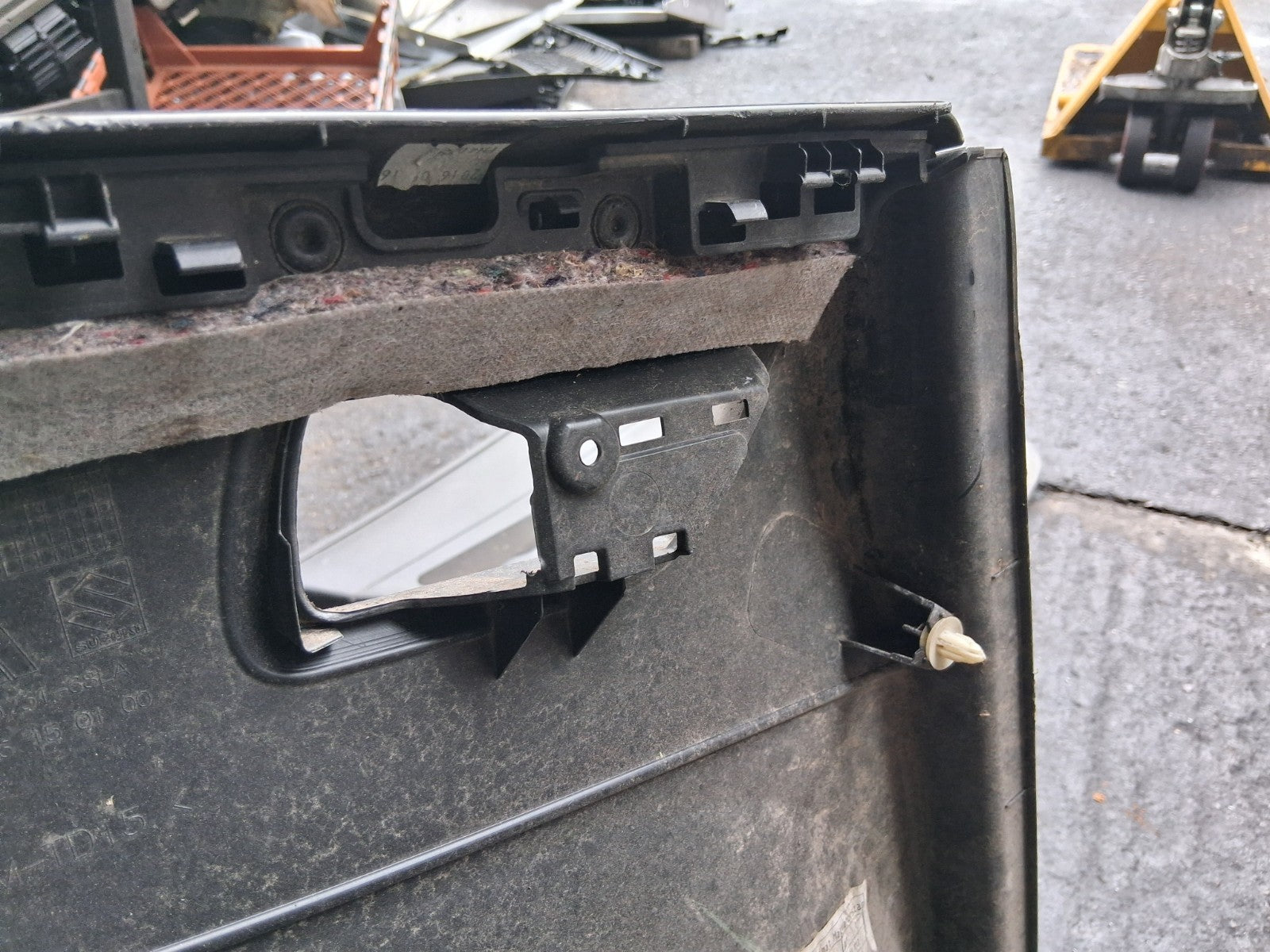 SUZUKI SWIFT MK3 2016 OSR DRIVER SIDE REAR RIGHT DOOR CARD PANEL