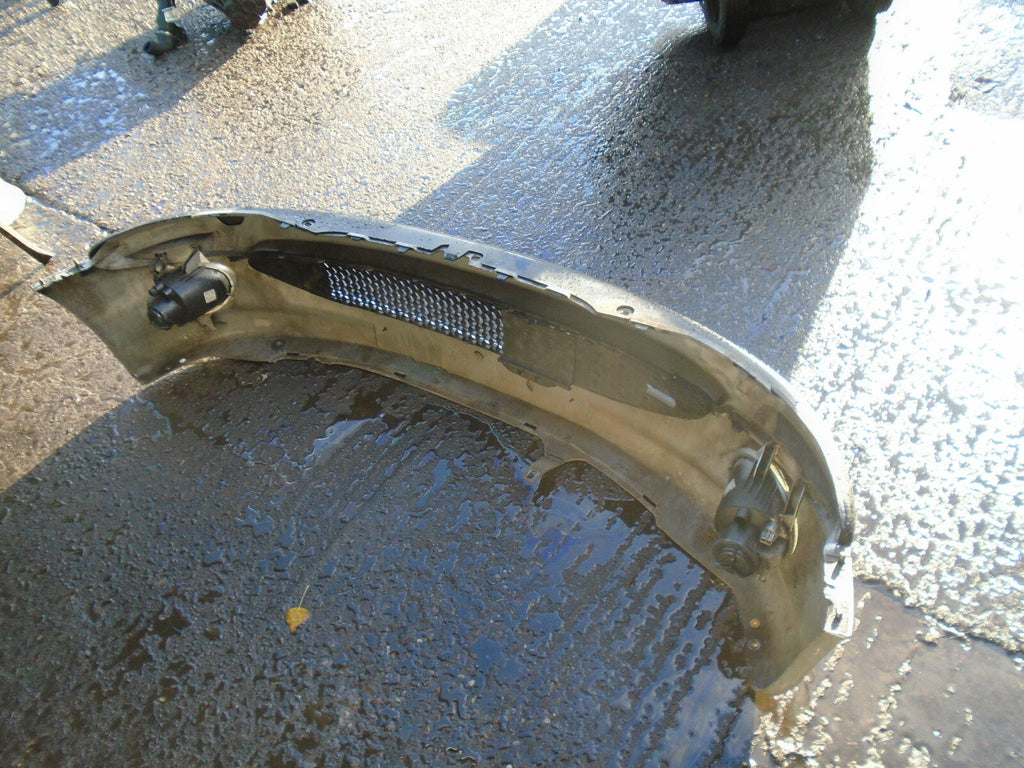 PEUGEOT 206 2004 FRONT COMPLETE BUMPER SILVER