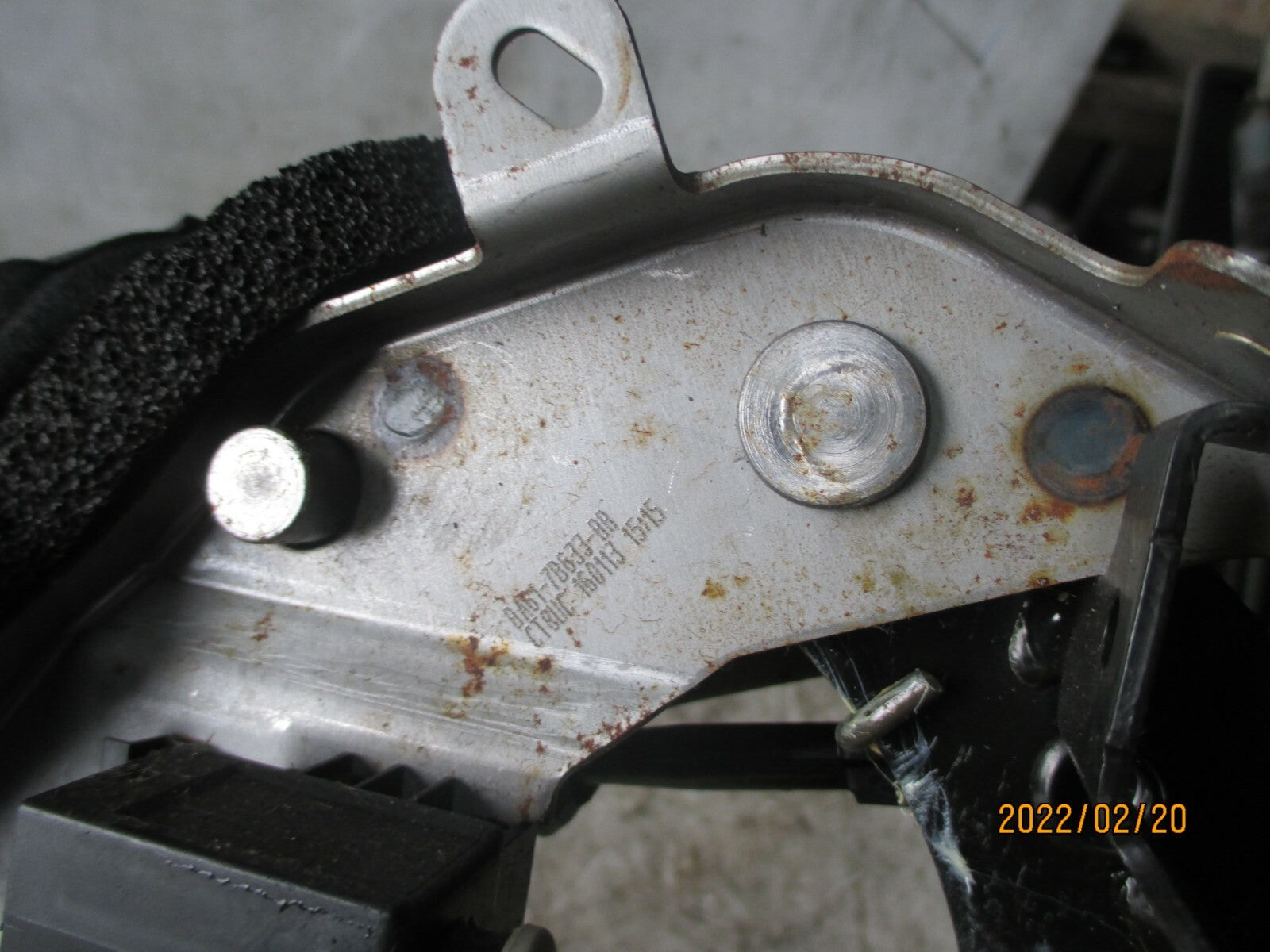 FORD ECOSPORT 2018 CLUTH PEDAL & CLUTH MASTER CYLINDER BA617B633BB