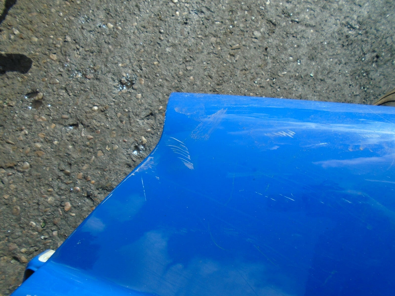 CITROEN DISPATCH 2008 MK2 NSF FRONT PASSENGER SIDE ARCH PANEL BLUE