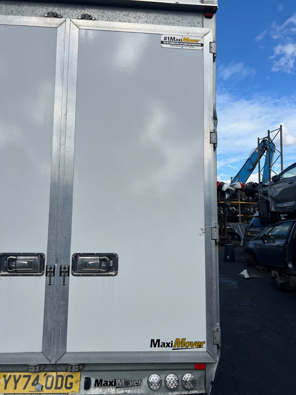 2024 FIAT DUCATO MK3 BOX LUTON OSR DRIVER SIDE REAR VAN DOOR