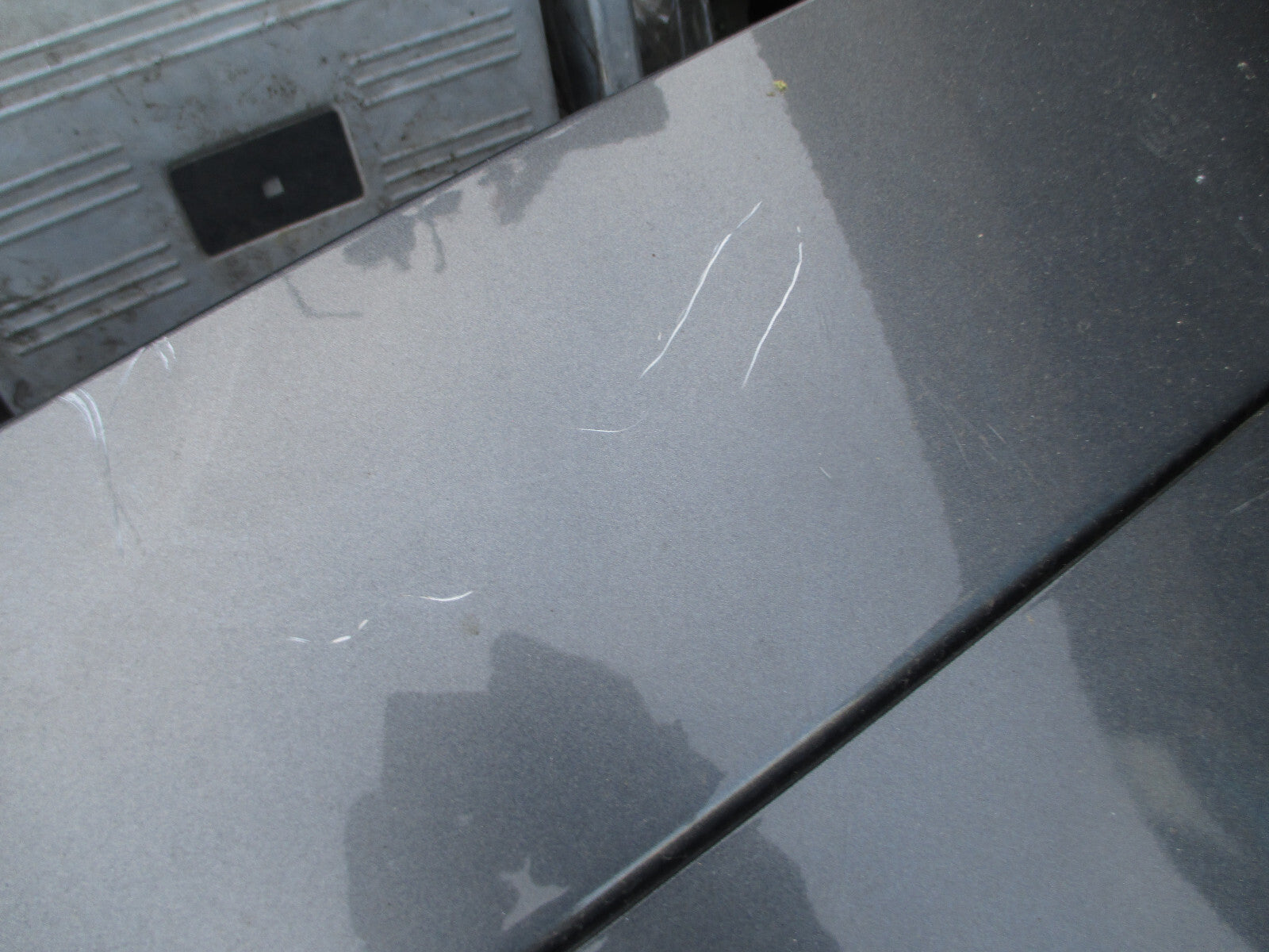 FORD FIESTA MK7 2017 3 DOOR REAR BARE TAILGATE BOOT LID MAGNETIC GREY