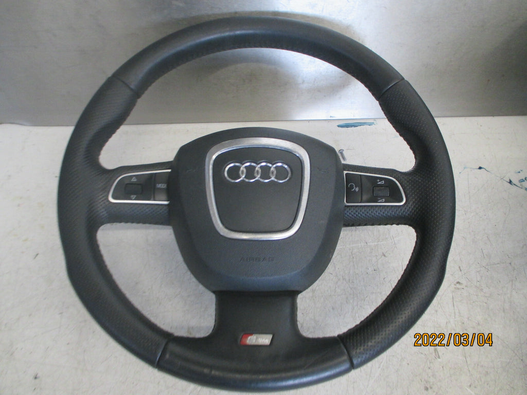 AUDI A5 8T 2011 COUPE S LINE MULTI FUNCTION STEERING WHEEL SAFETY BAG 8K0880201E