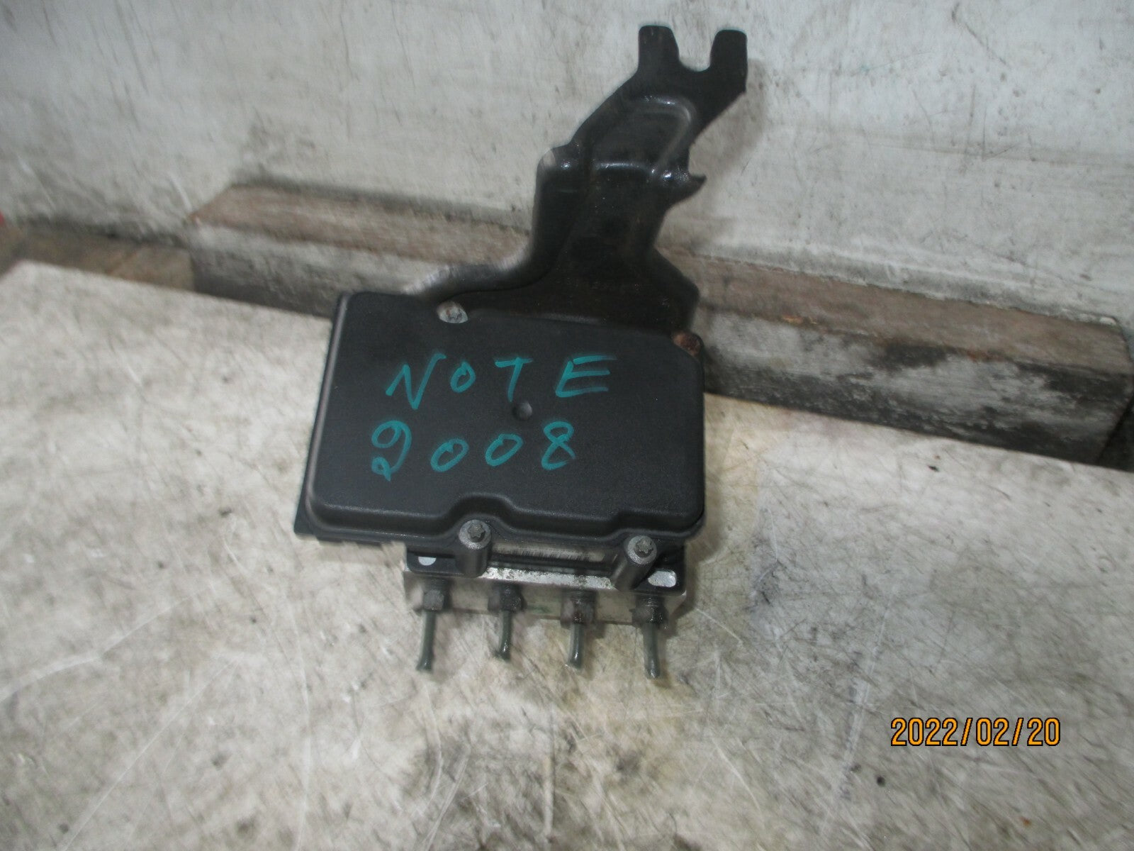 NISSAN NOTE 2008 MK1 ABS PUMP MODULATOR 476609U100