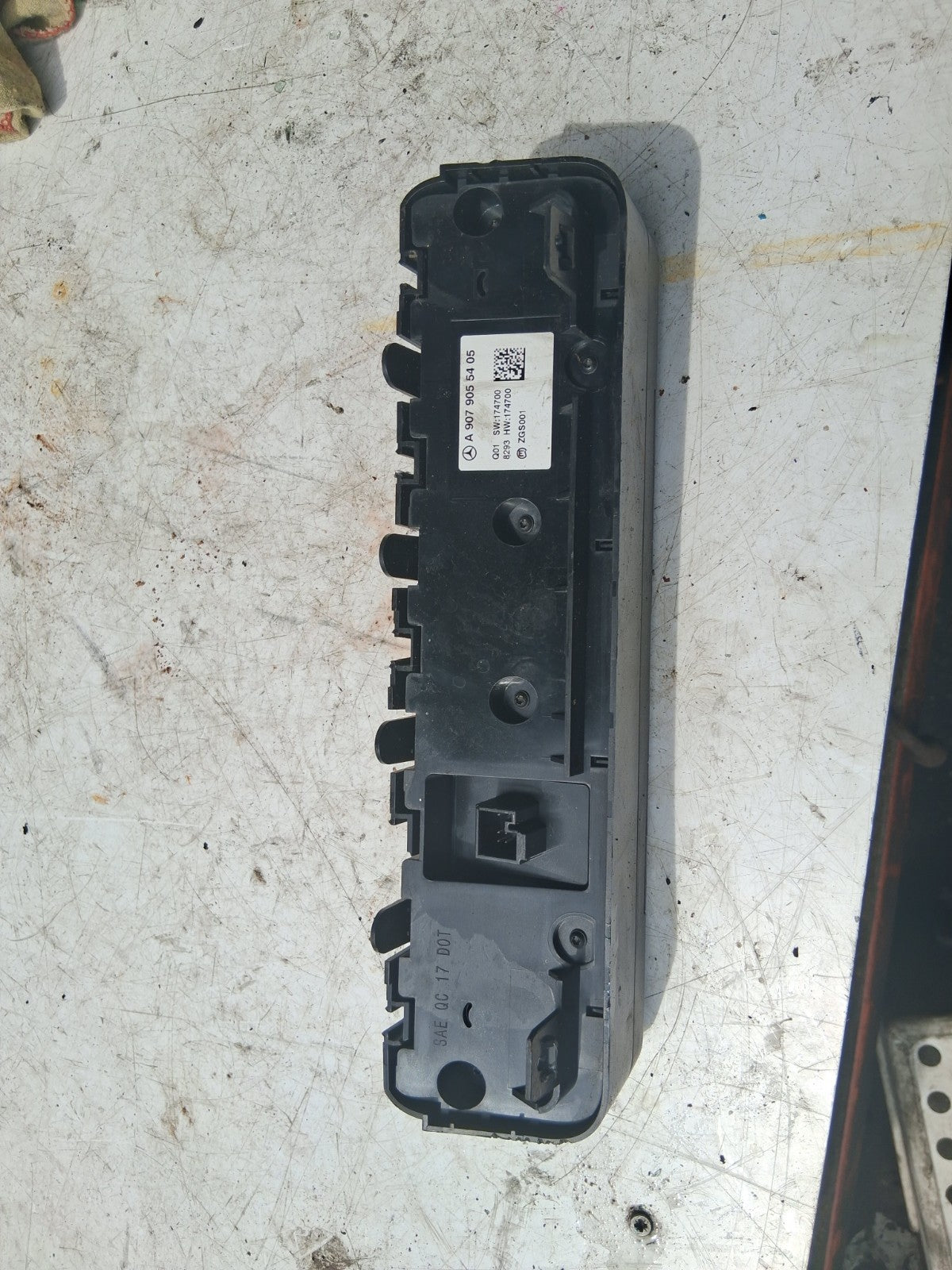 MERCEDES BENZ SPRINTER W907 2018 HEATER AC CLIMATE CONTROL SWITCH A9079055405