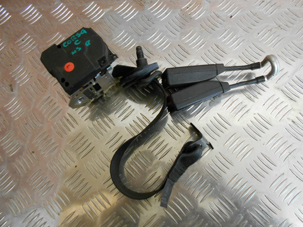 VAUXHALL CORSA C NSR PASSENGER SIDE REAR SEAT BELT SEATBELT & CLASPS
