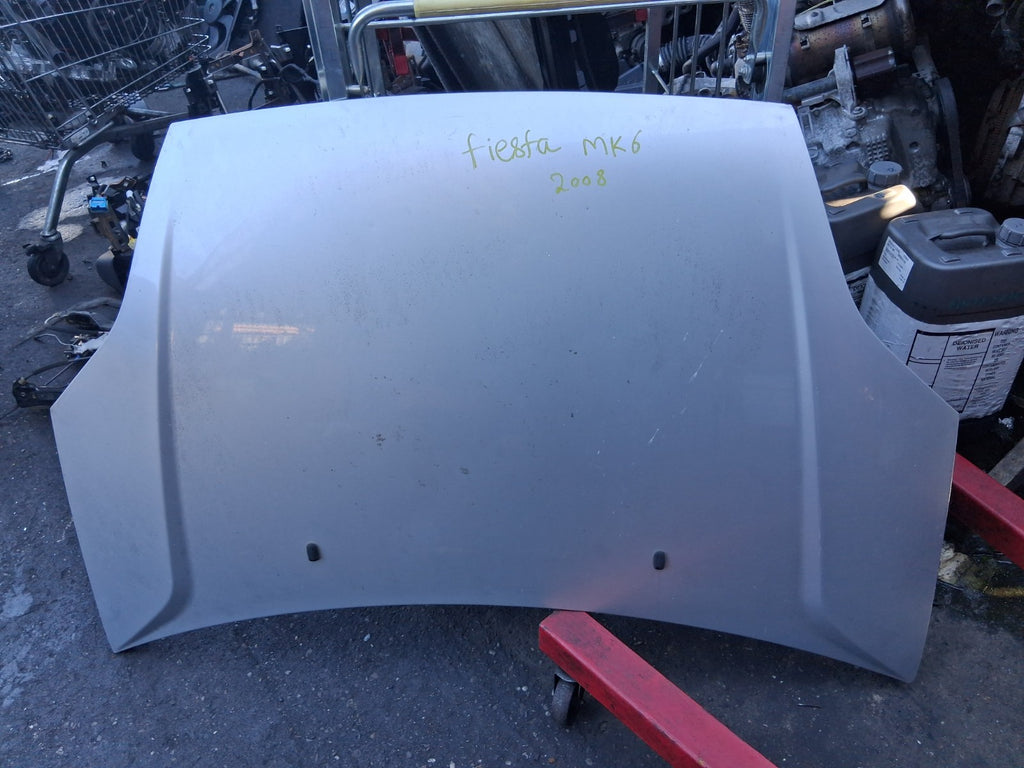 2008 FORD FIESTA MK6 FRONT BONNET HOOD PANEL SILVER