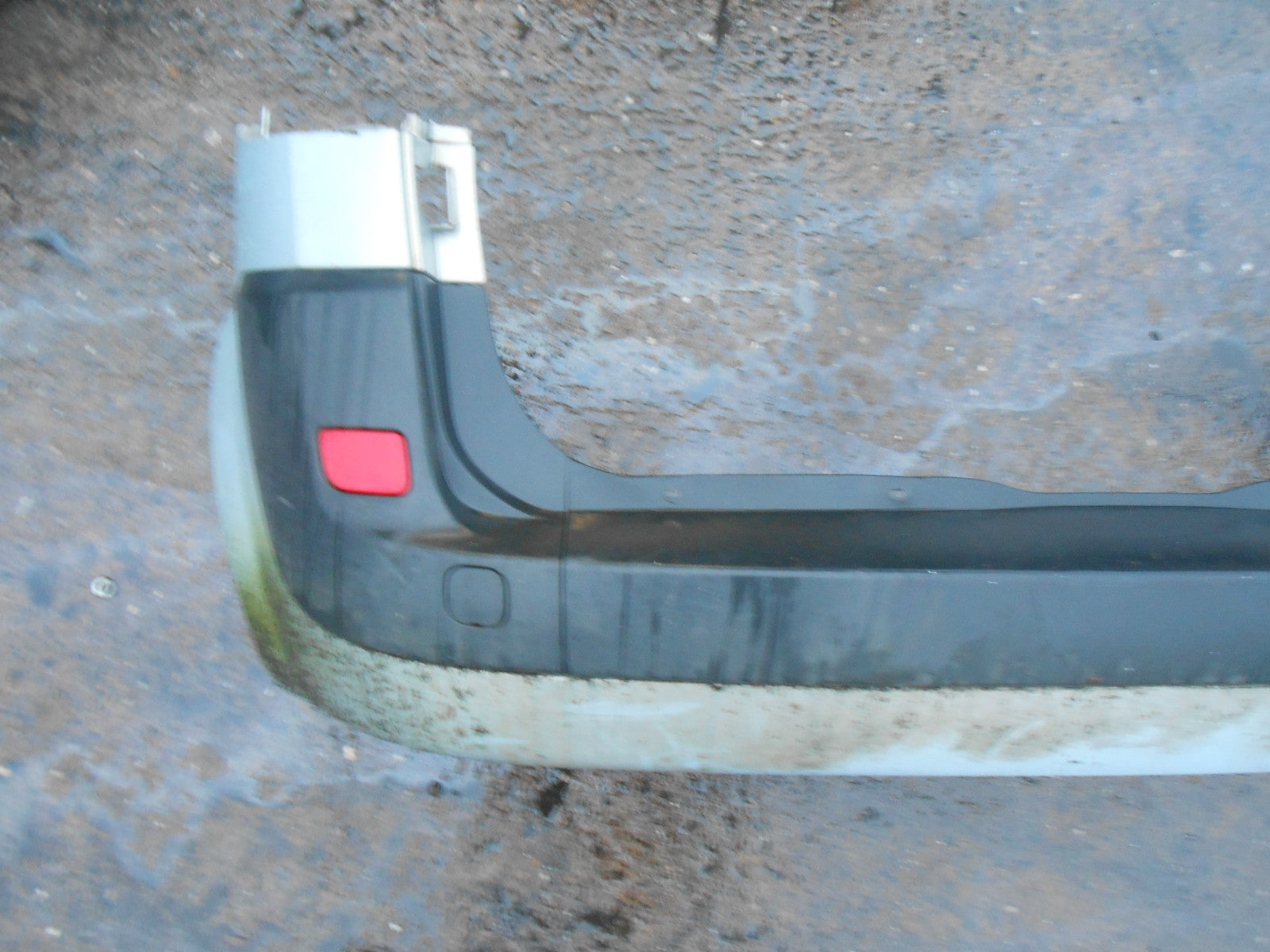 RENAULT SCENIC MK2 2003 COMPLETE REAR BUMPER GREEN