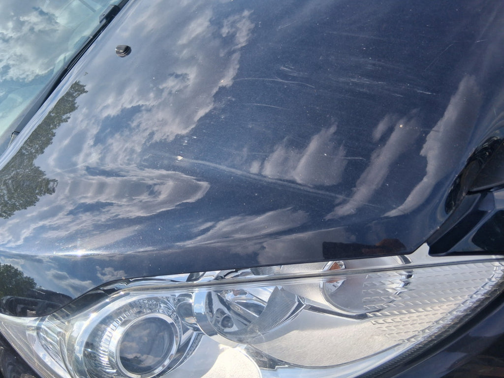 2012 FORD FIESTA MK7 5 DOOR FRONT BONNET HOOD PANEL BLACK