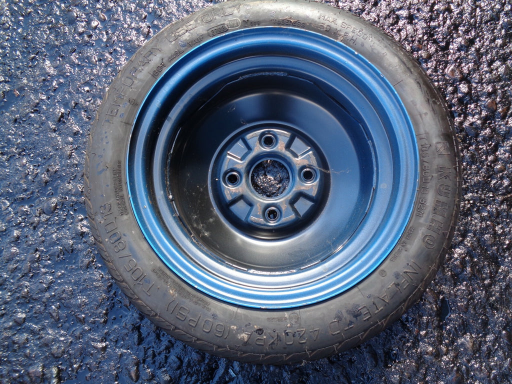 DAEWOO MATIZ 2004 13 INCH 4 STUD SPARE WHEEL SPACE  SAVER T105/80D13